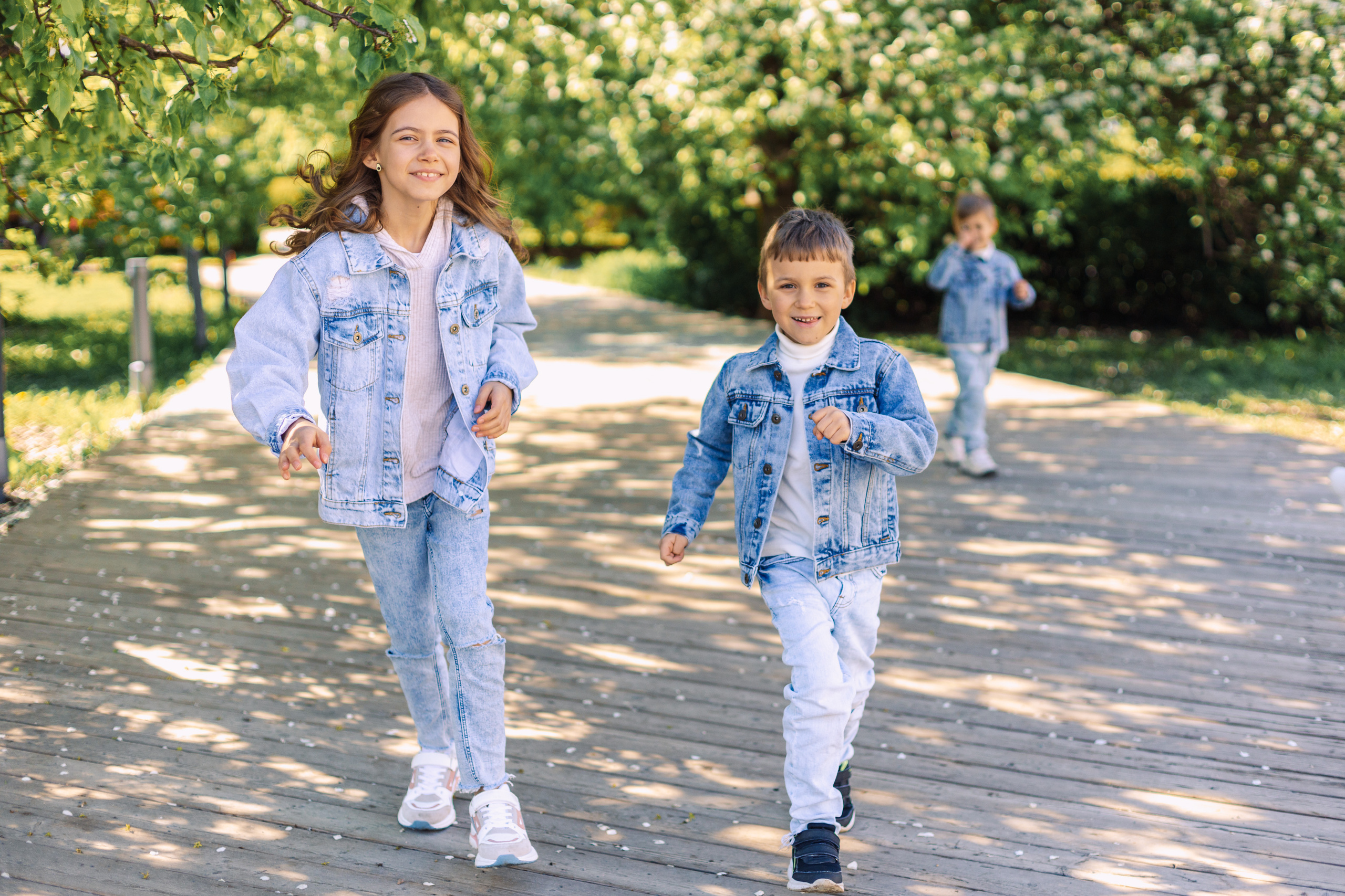 Семейная прогулка в парке Музеон