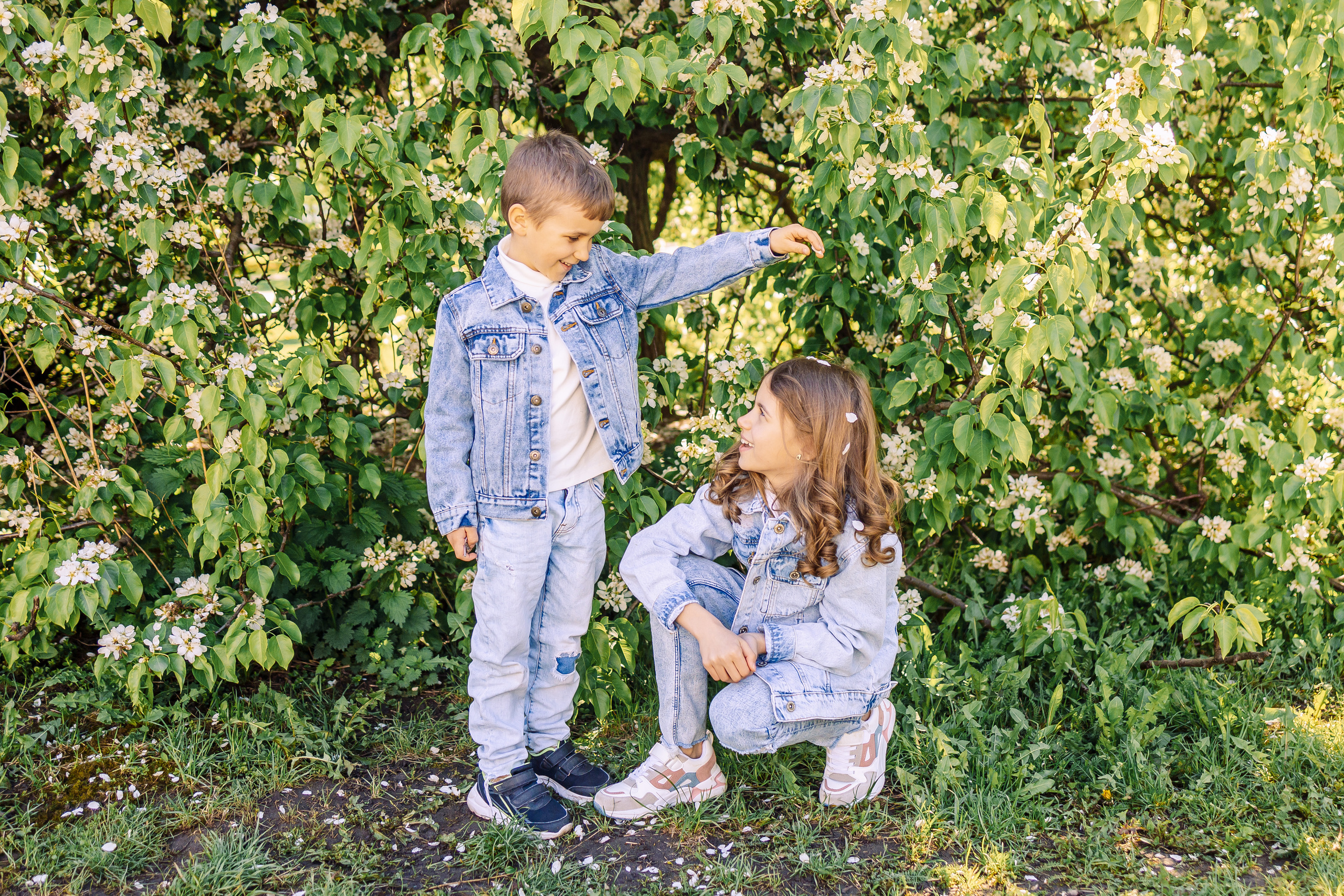 Семейная прогулка в парке Музеон