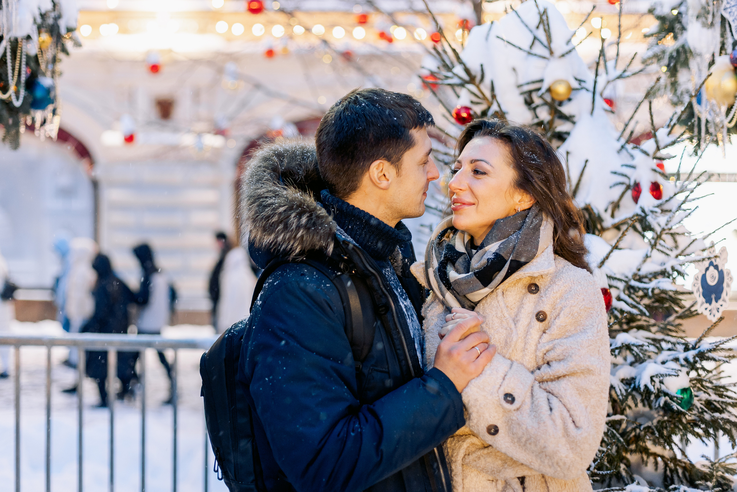 Love Story у ГУМа. Семейный Фотограф в Москве Евгения Симоненко