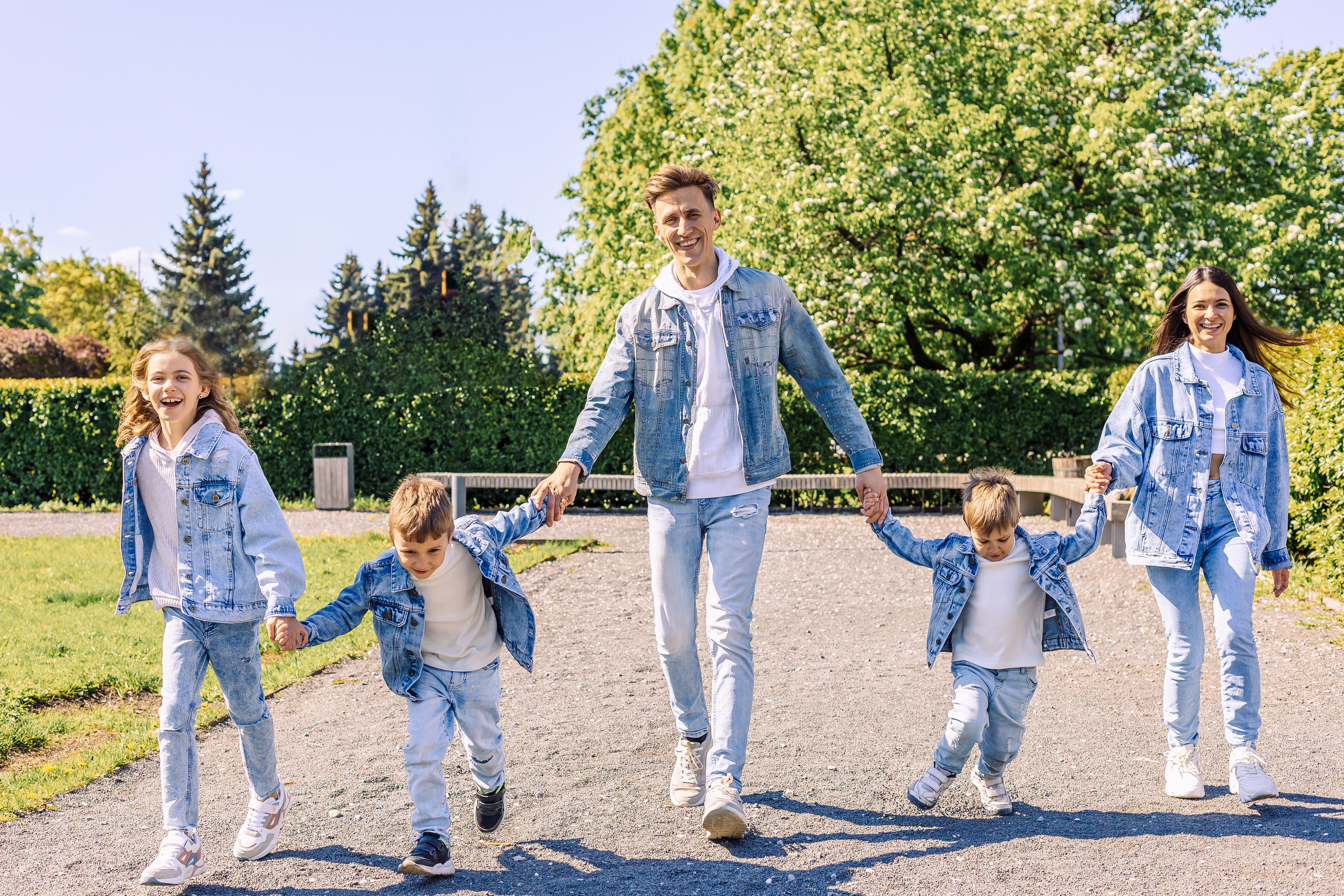 Семейная прогулка в парке Музеон