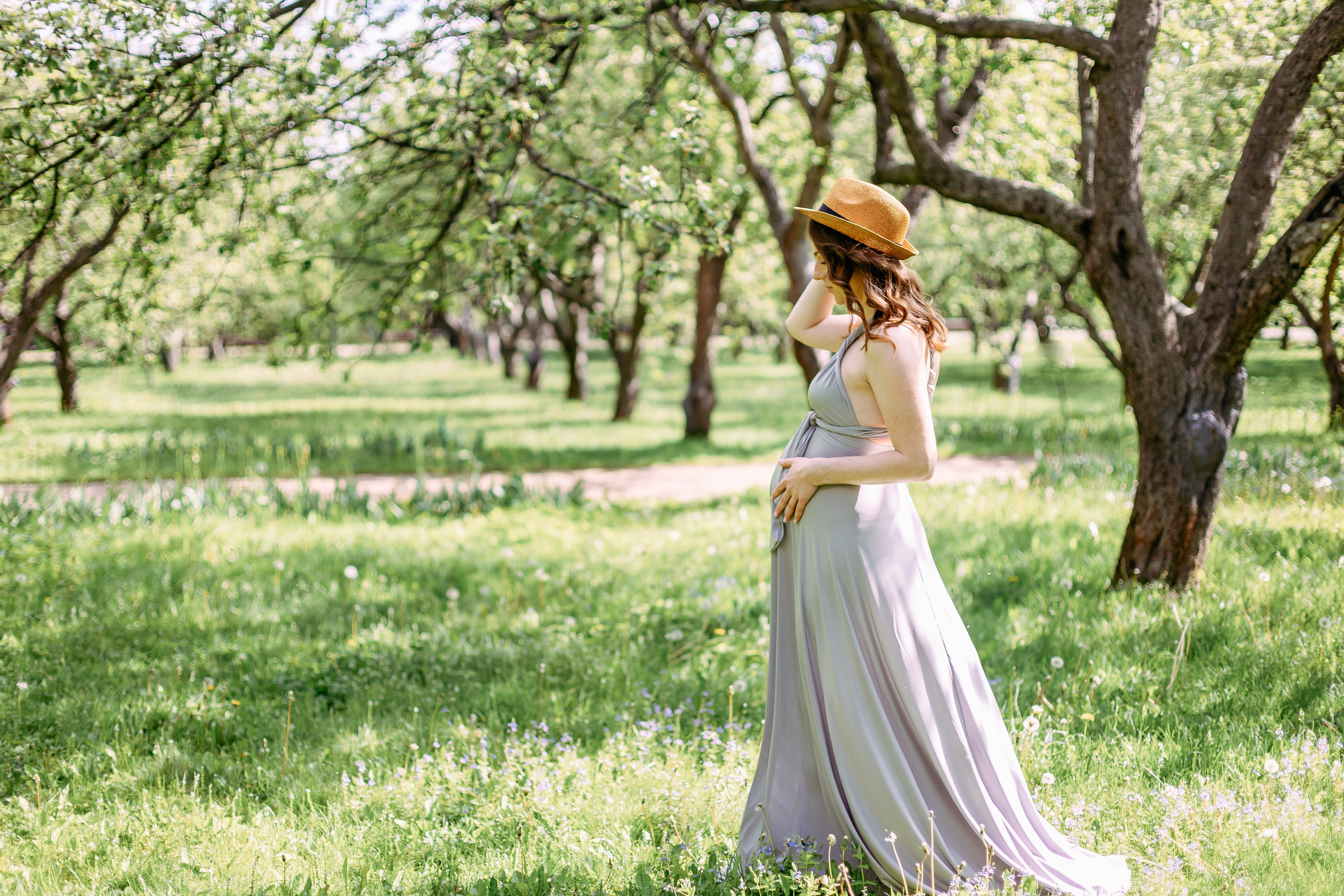 Фотосессия беременности в парке. Семейный Фотограф в Москве Евгения Симоненко
