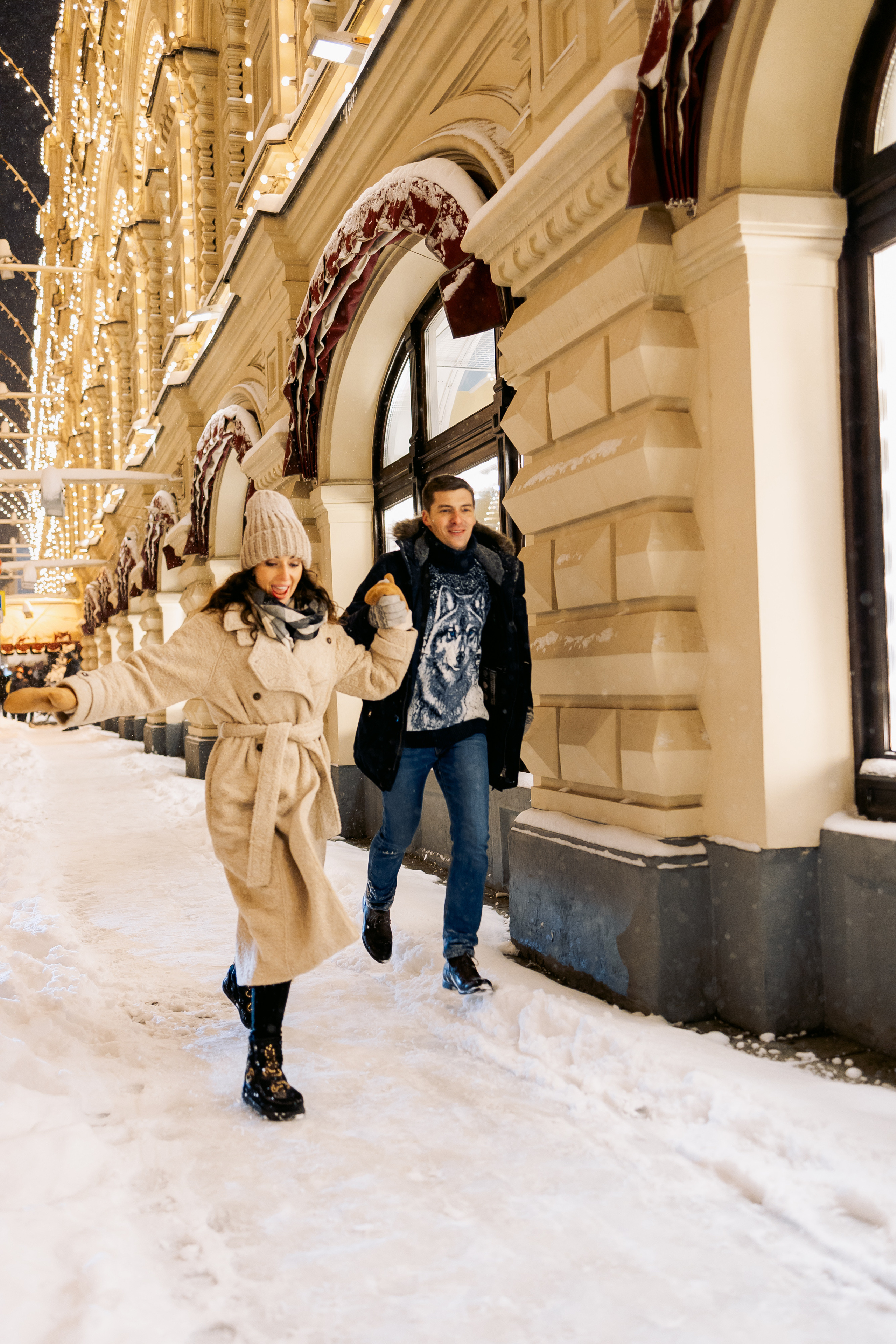 Love Story у ГУМа. Семейный Фотограф в Москве Евгения Симоненко