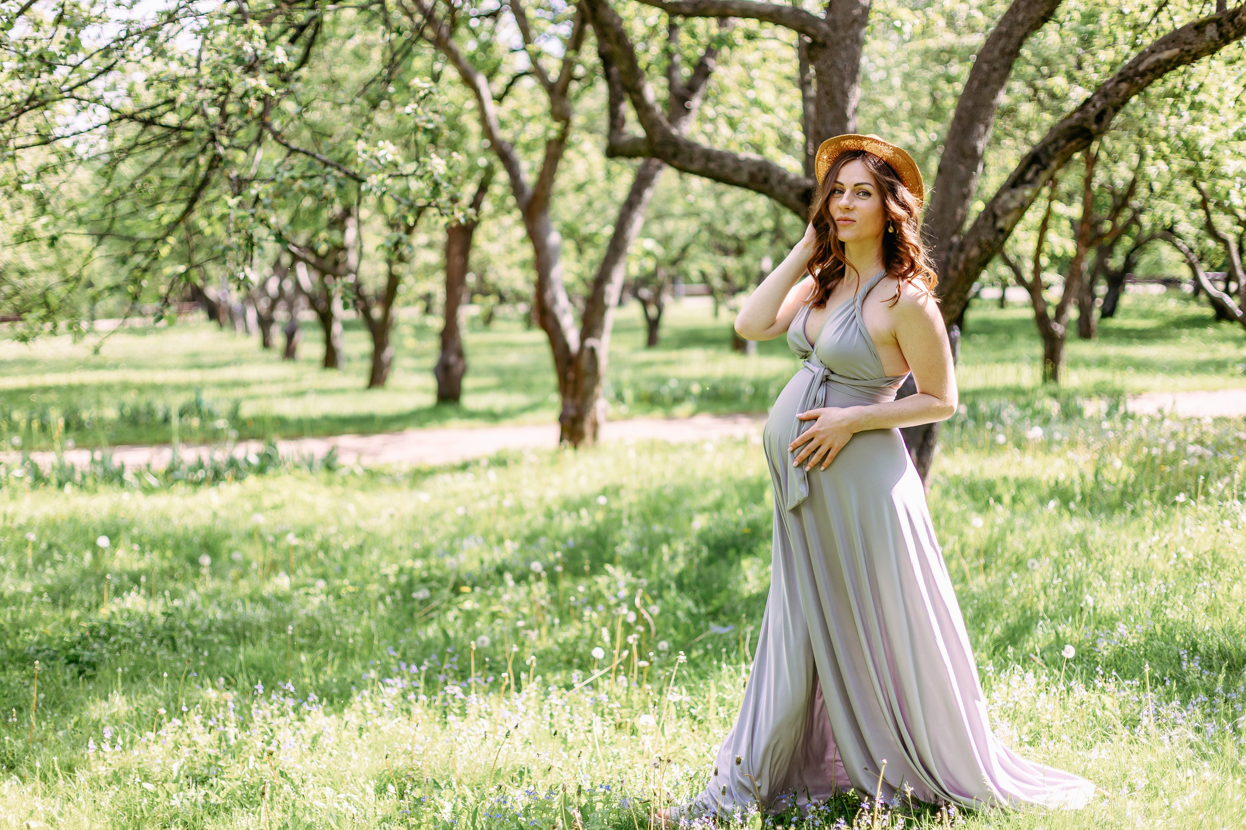 Фотосессия беременности в парке. Семейный Фотограф в Москве Евгения Симоненко