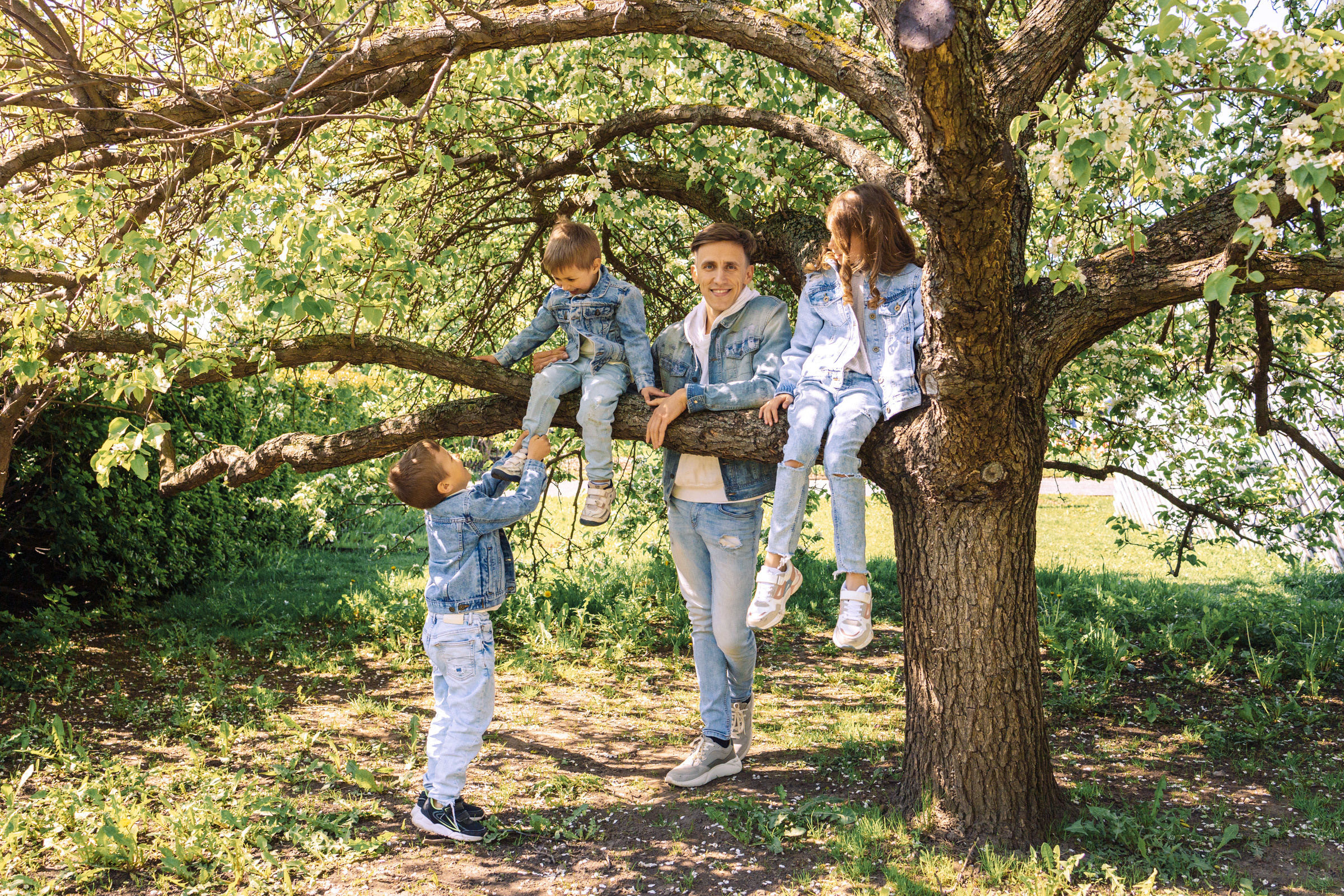 Семейная прогулка. Семейный Фотограф в Москве Евгения Симоненко
