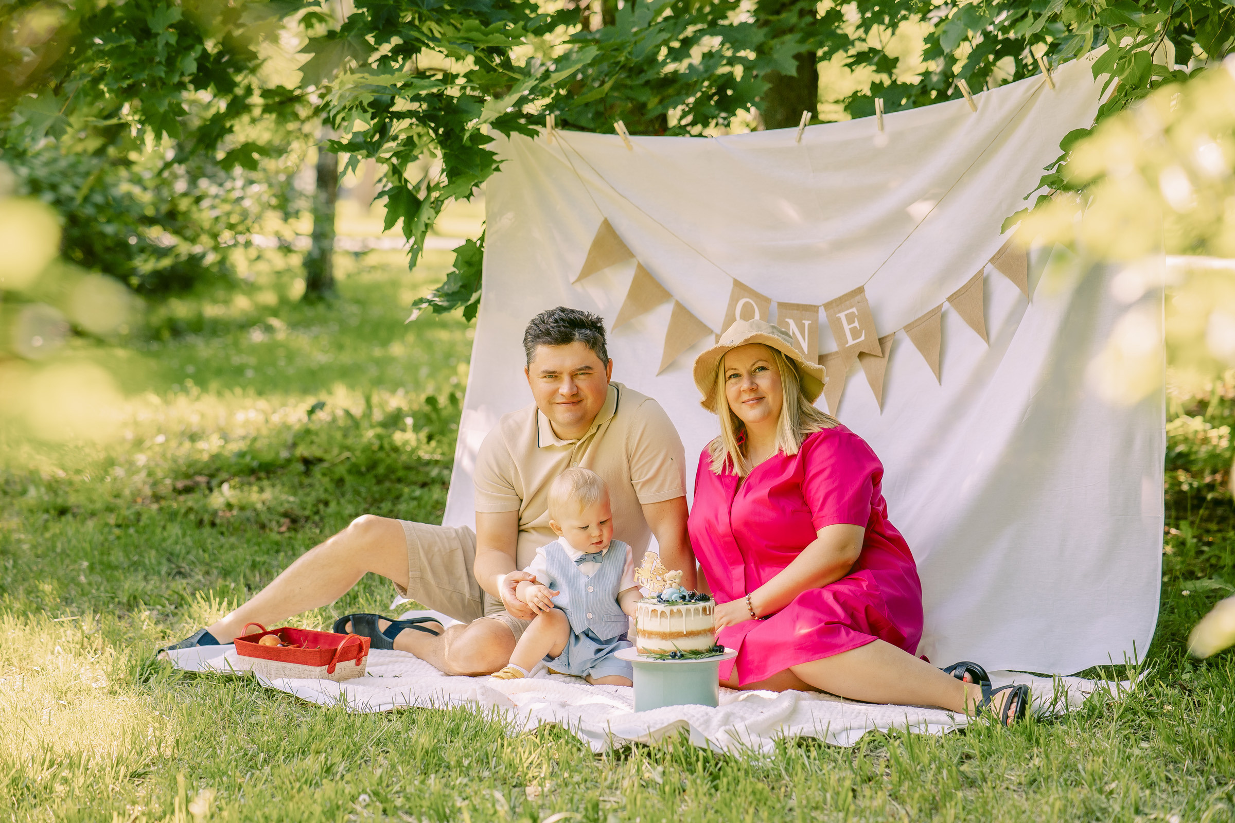 Альберту 1 год. Семейный Фотограф в Москве Евгения Симоненко