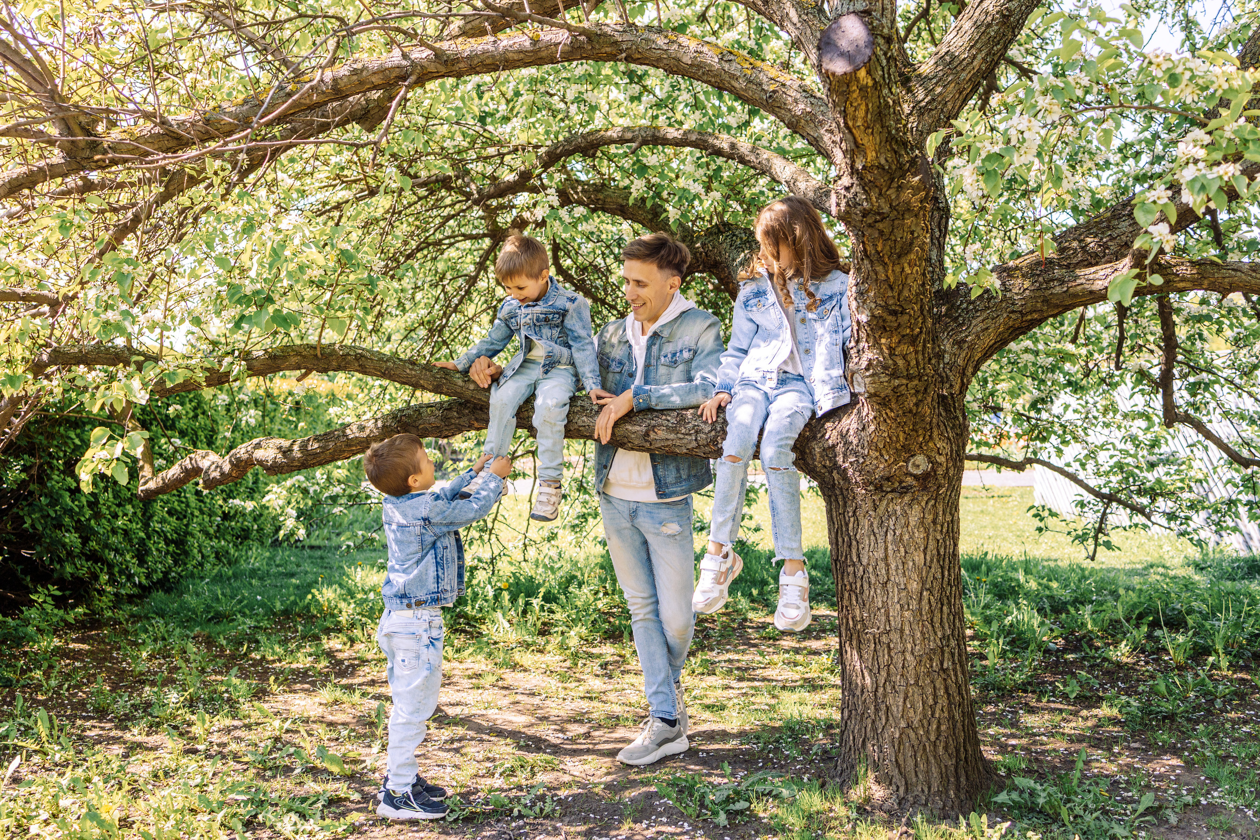 Семейная прогулка в парке Музеон