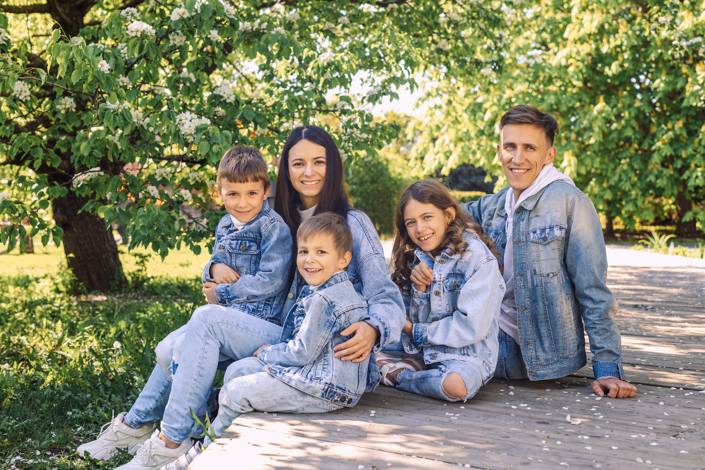 Семейная прогулка. Семейный Фотограф в Москве Евгения Симоненко