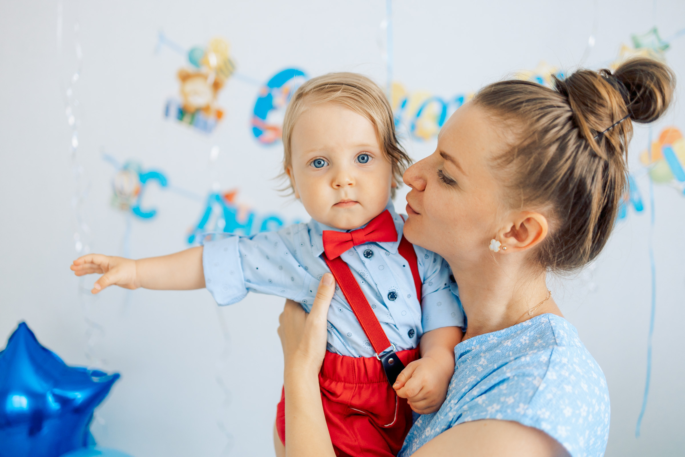 Первый день рождения малыша. Семейный Фотограф в Москве Евгения Симоненко