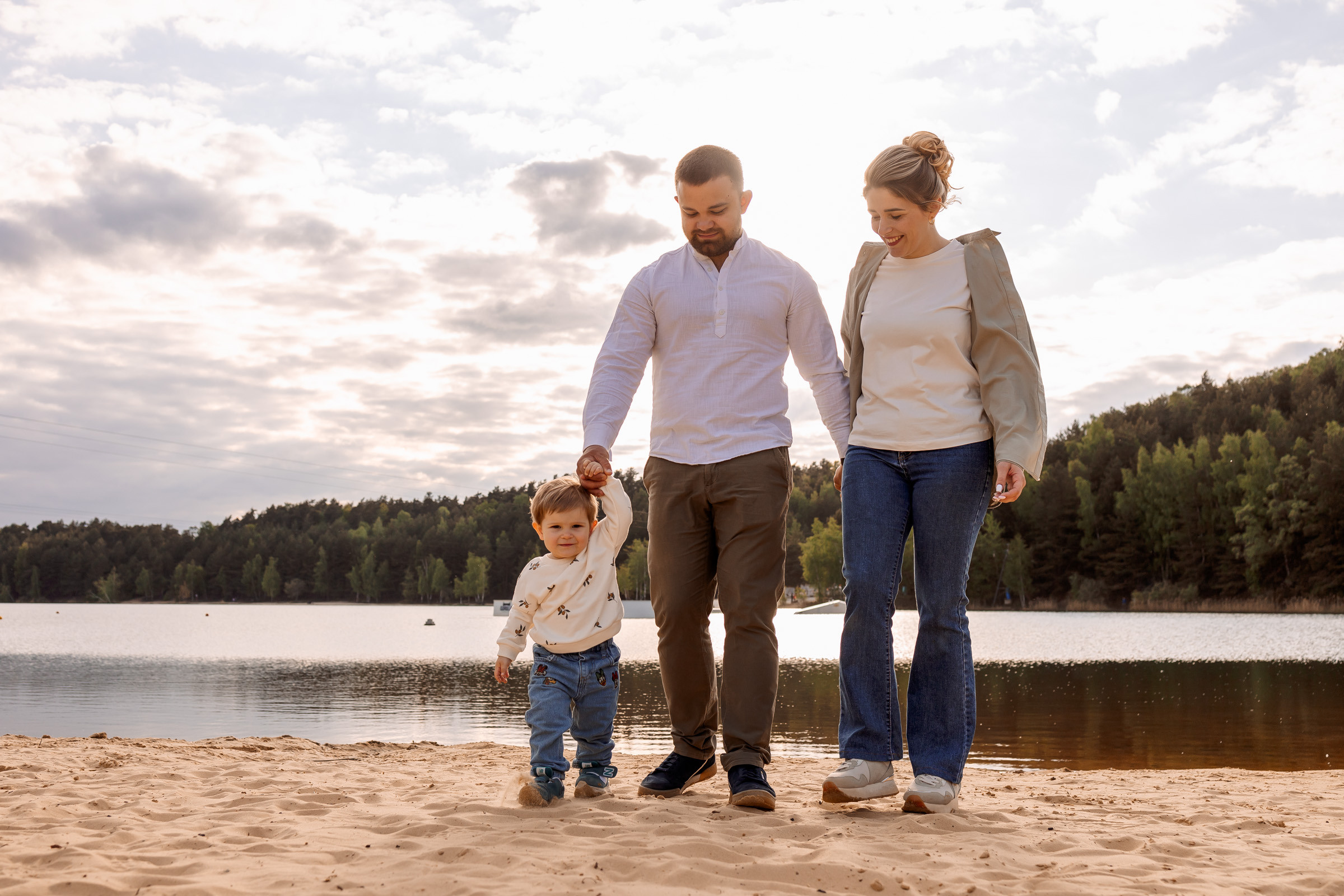 Семейная фотосессия на природе. Семейный Фотограф в Москве Евгения Симоненко