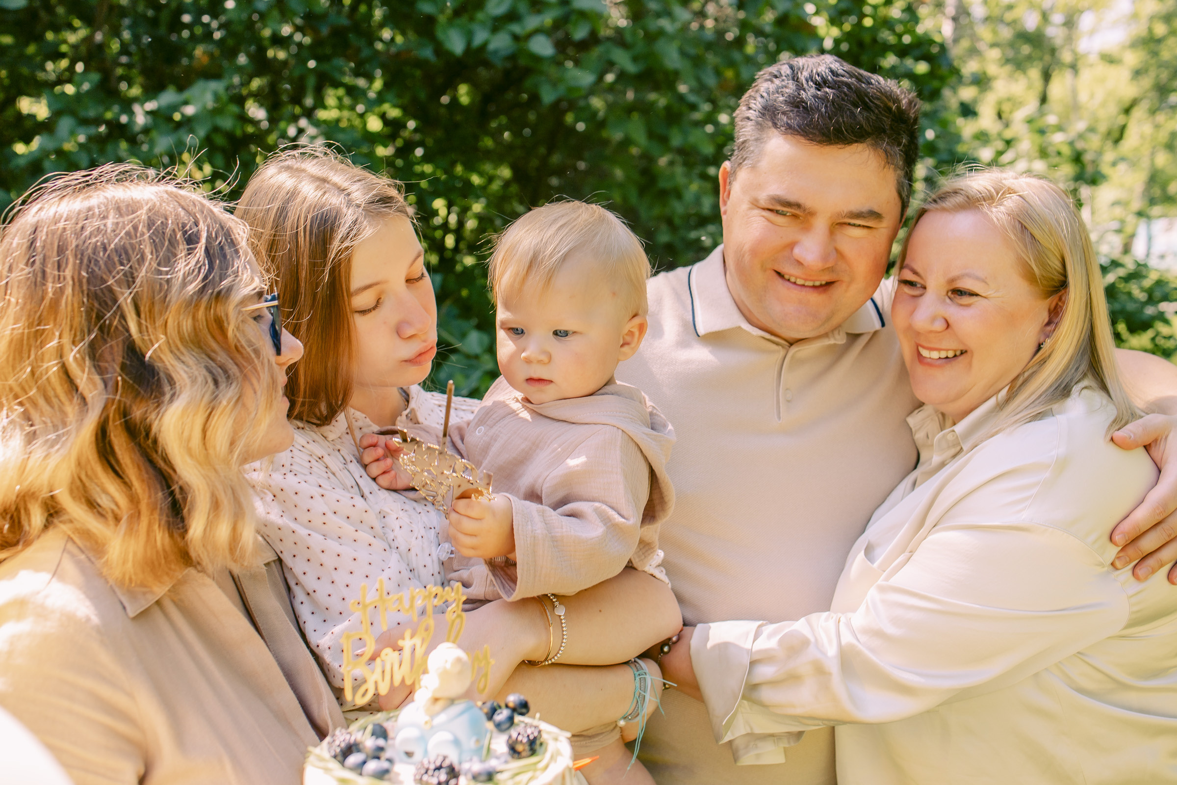 Альберту 1 год. Семейный Фотограф в Москве Евгения Симоненко