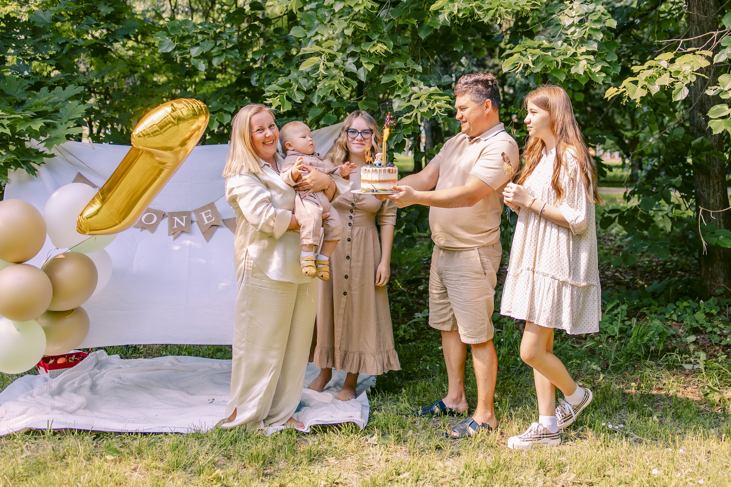Альберту 1 год. Семейный Фотограф в Москве Евгения Симоненко