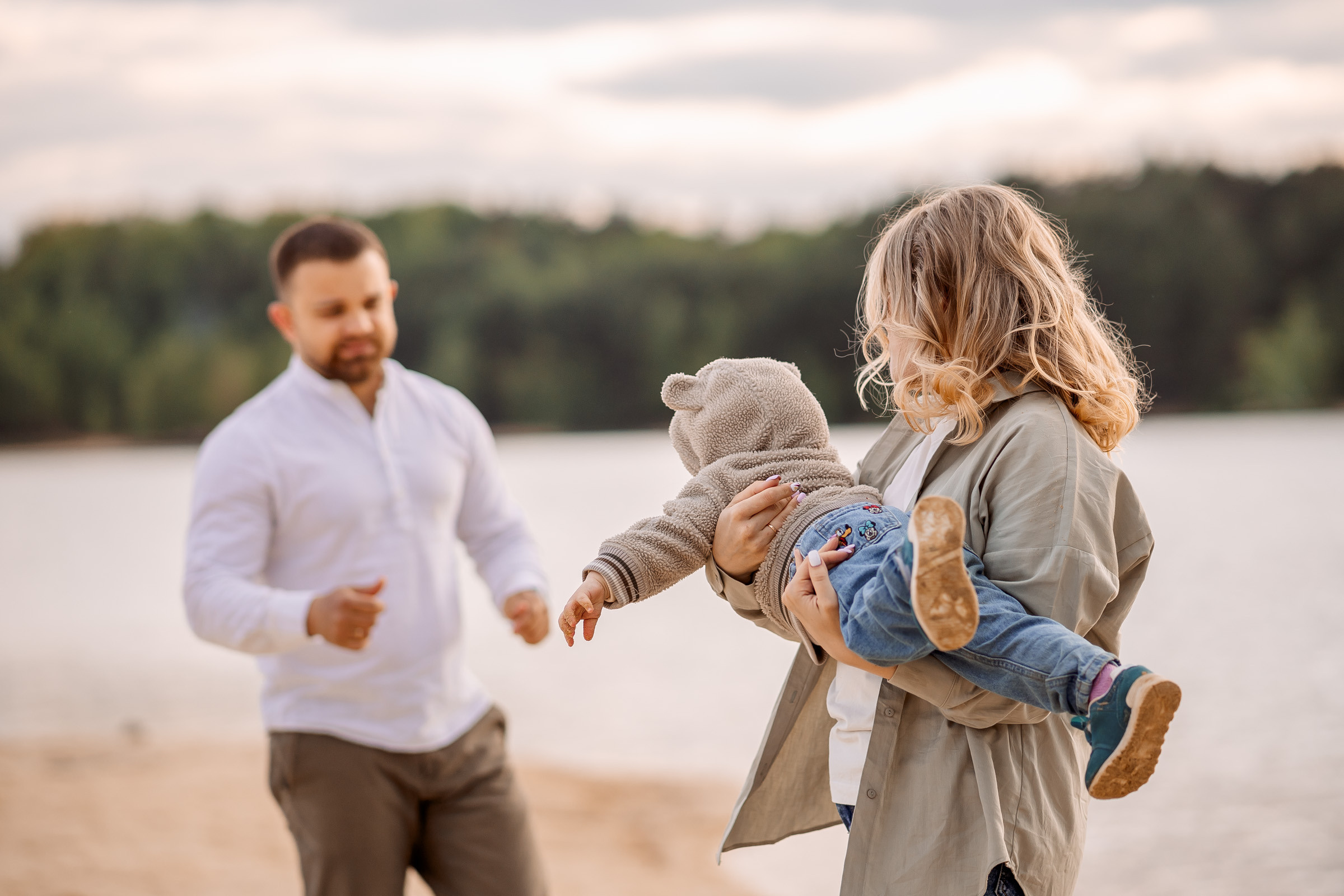 Семейная фотосессия на природе. Семейный Фотограф в Москве Евгения Симоненко