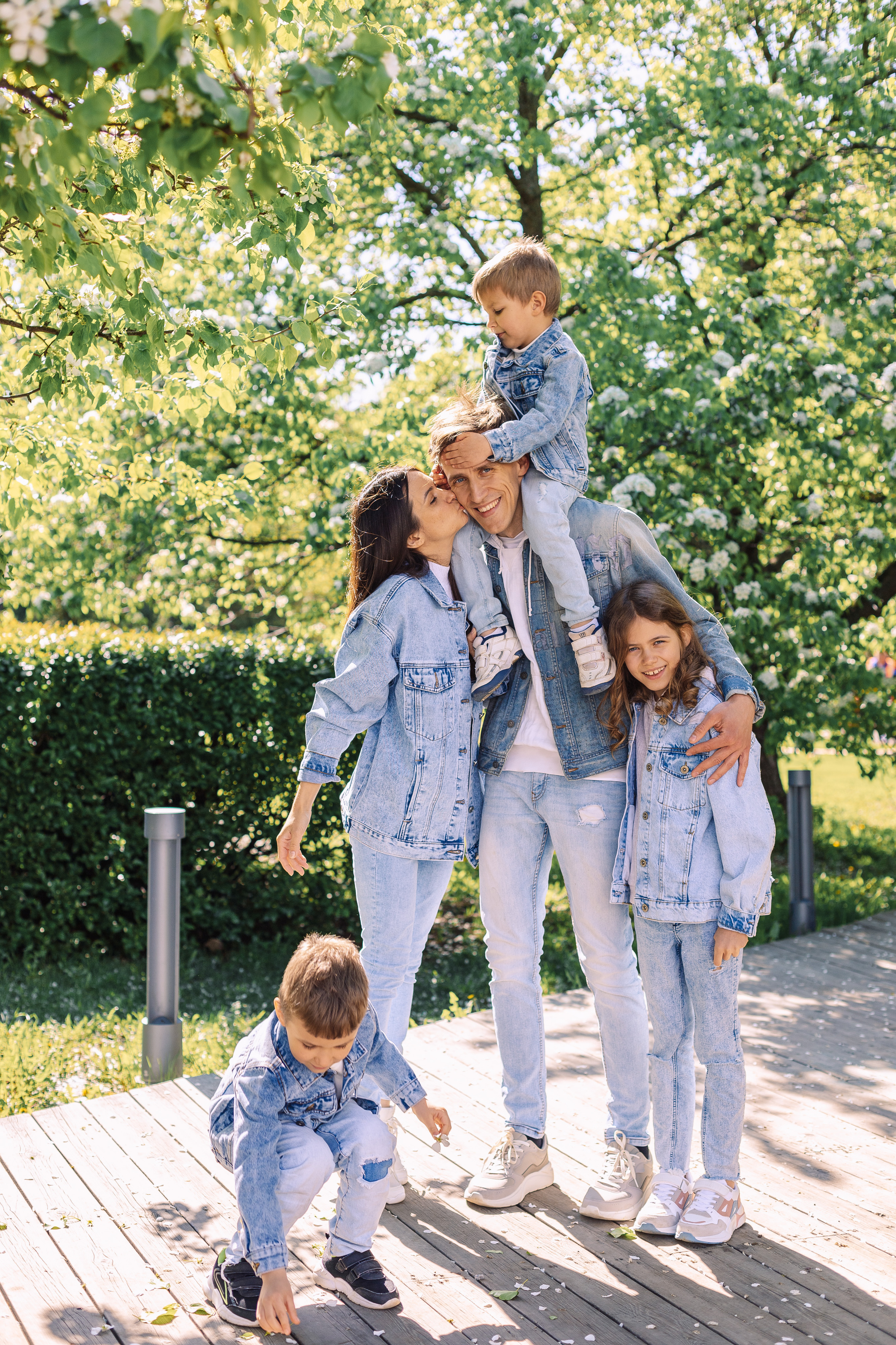 Семейная прогулка в парке Музеон