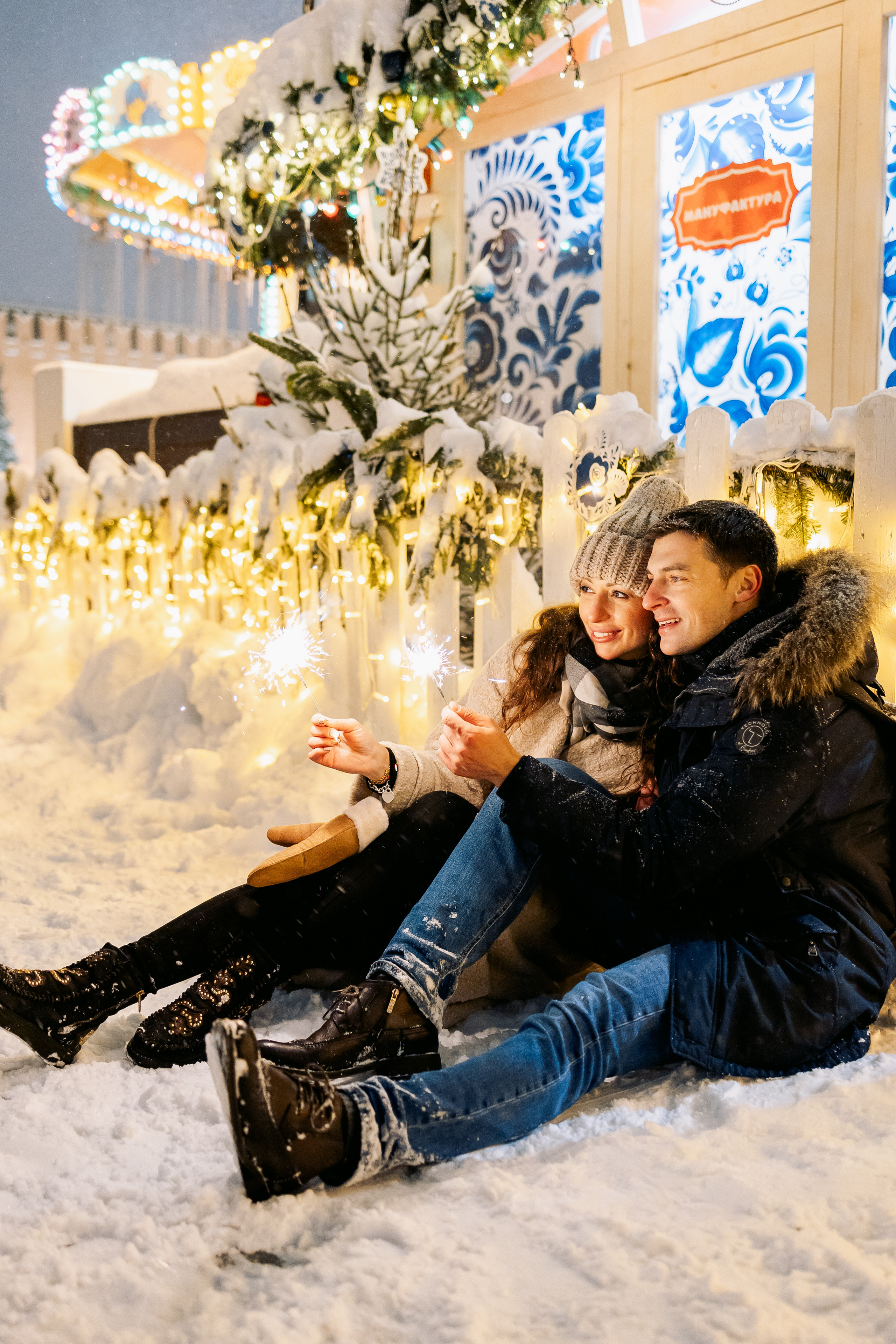 Love Story у ГУМа. Семейный Фотограф в Москве Евгения Симоненко