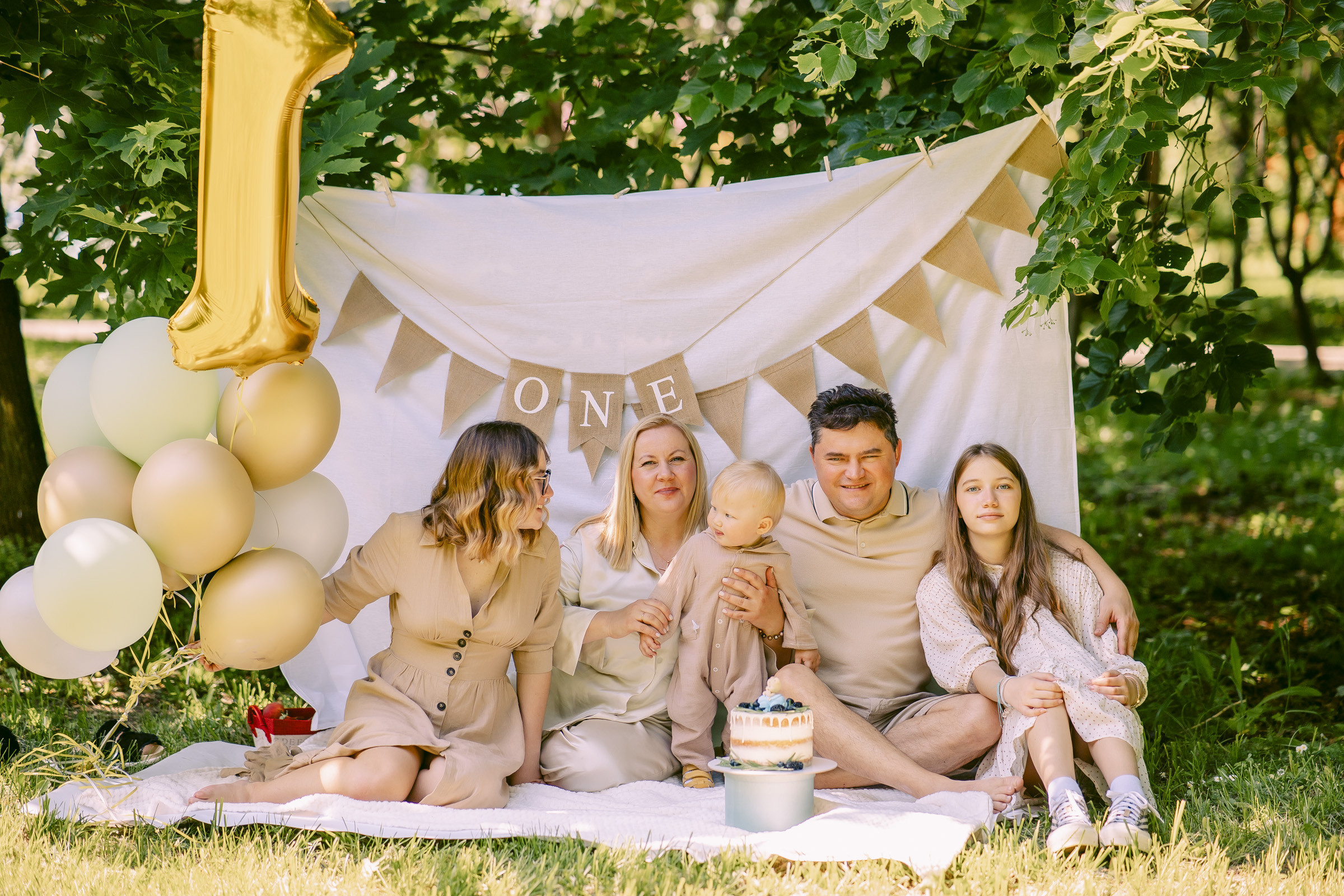 Альберту 1 год. Семейный Фотограф в Москве Евгения Симоненко