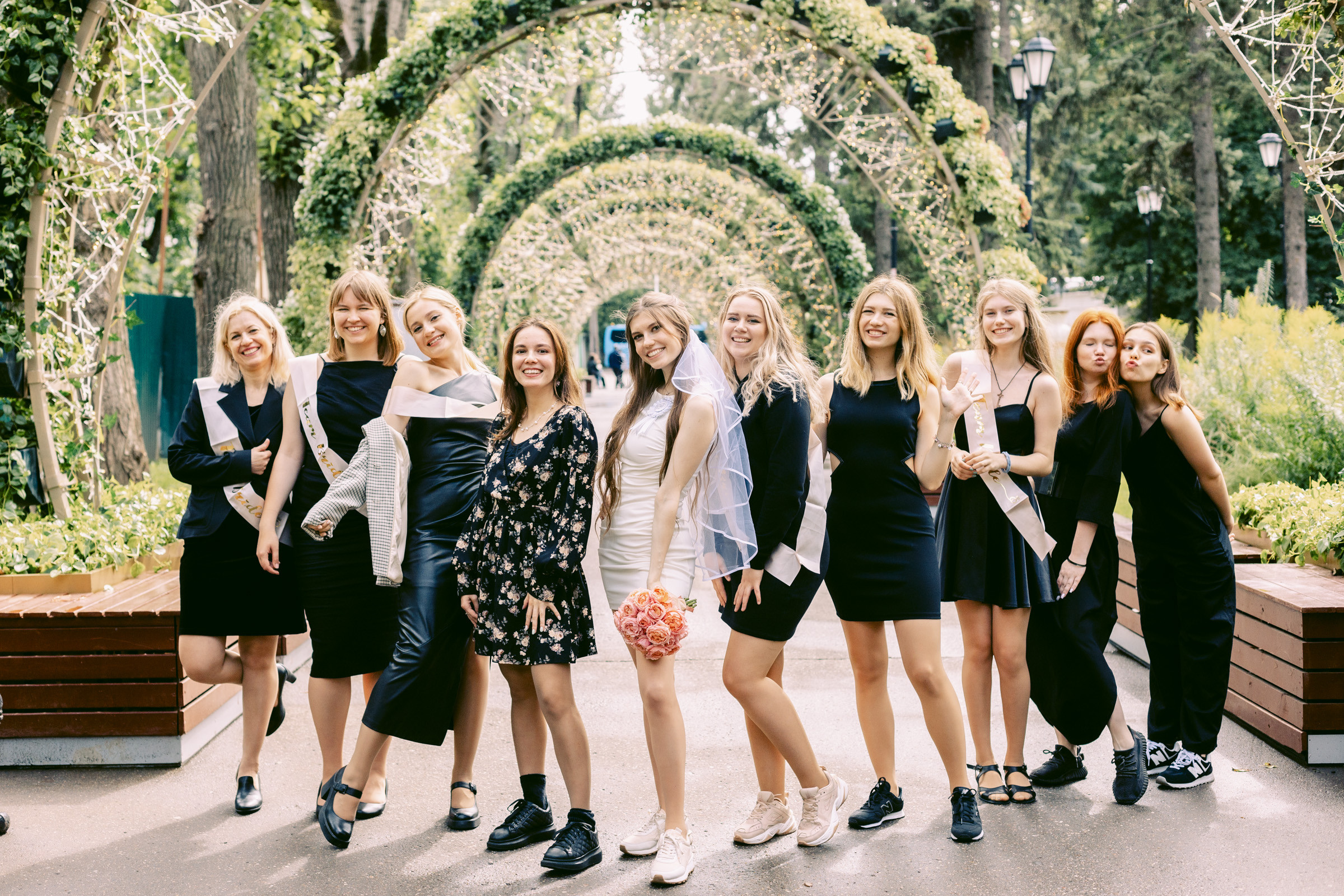 девичник в парке