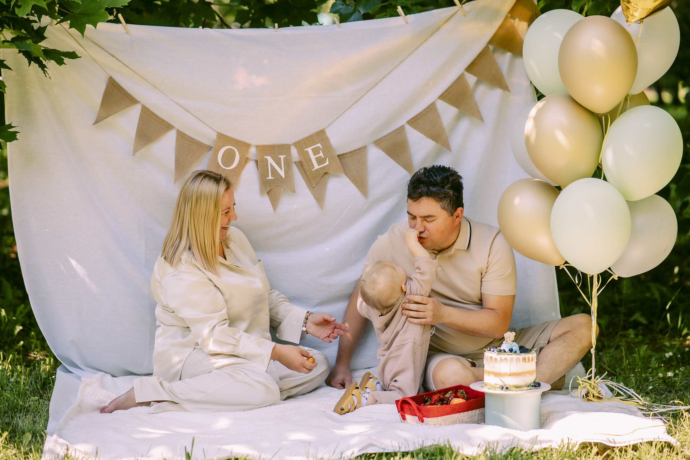 Альберту 1 год. Семейный Фотограф в Москве Евгения Симоненко