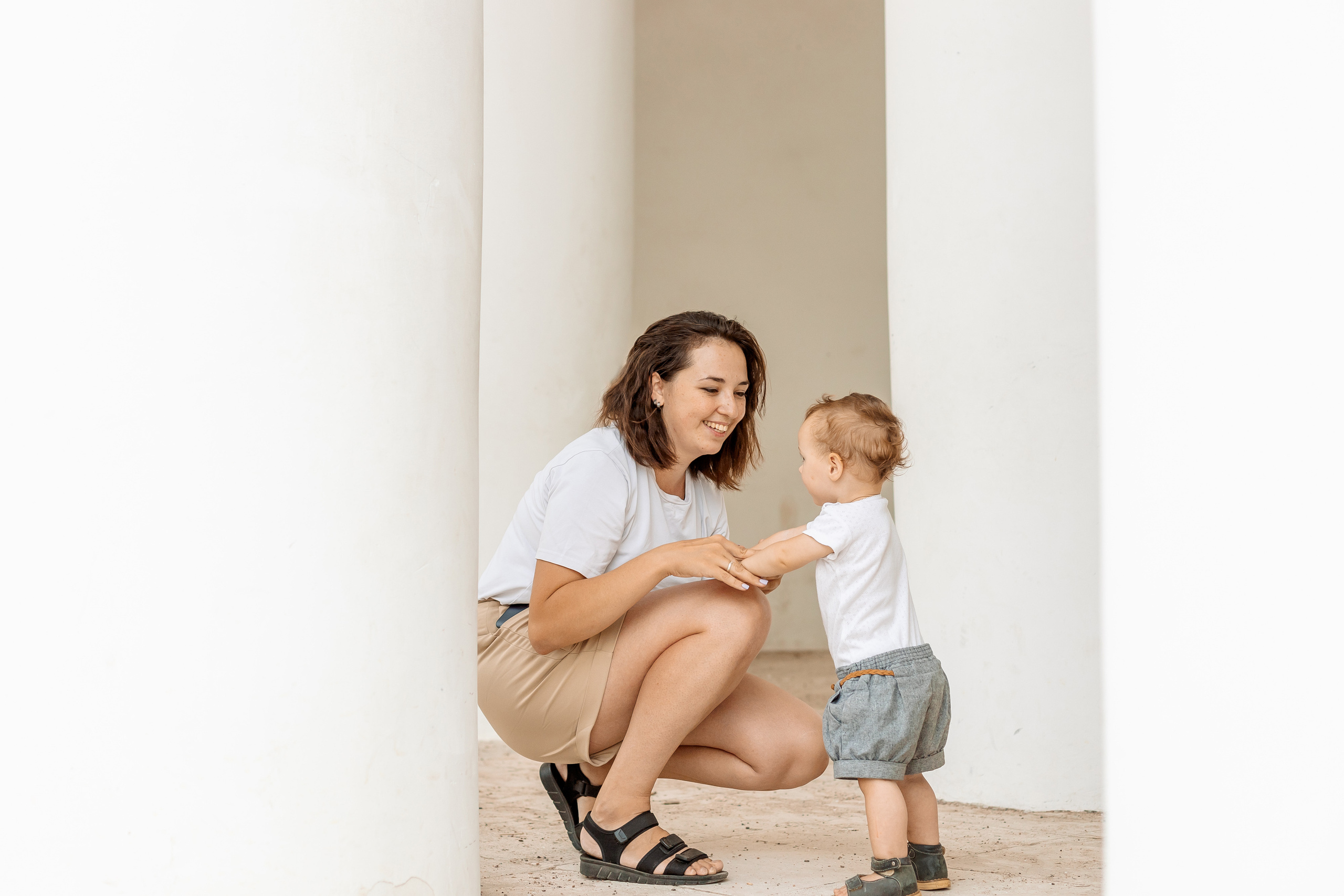 Мама и дочка в парке Кузьминки. Семейный Фотограф в Москве Евгения Симоненко