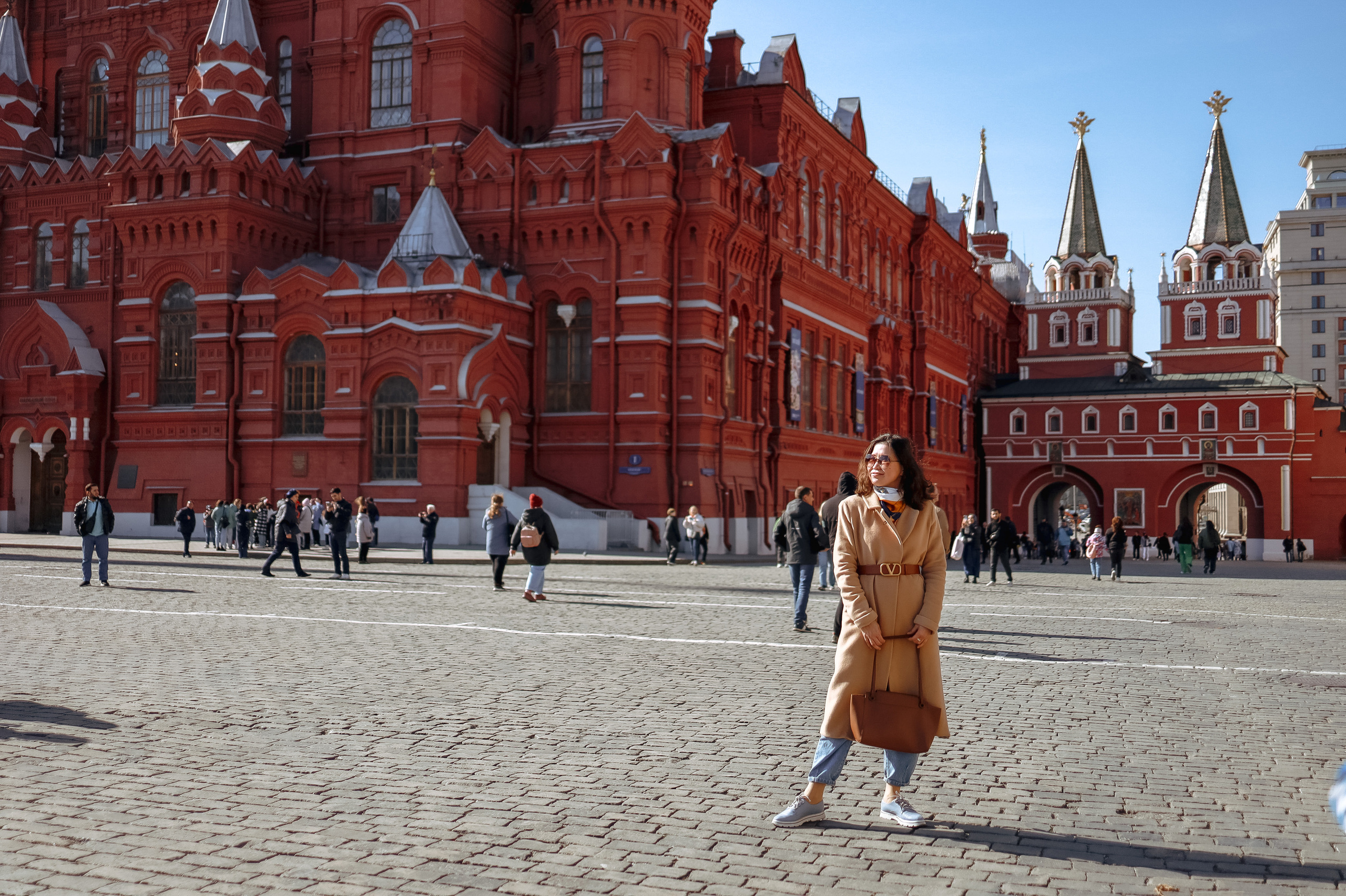 Прогулка по Красной площади. Семейный Фотограф в Москве Евгения Симоненко