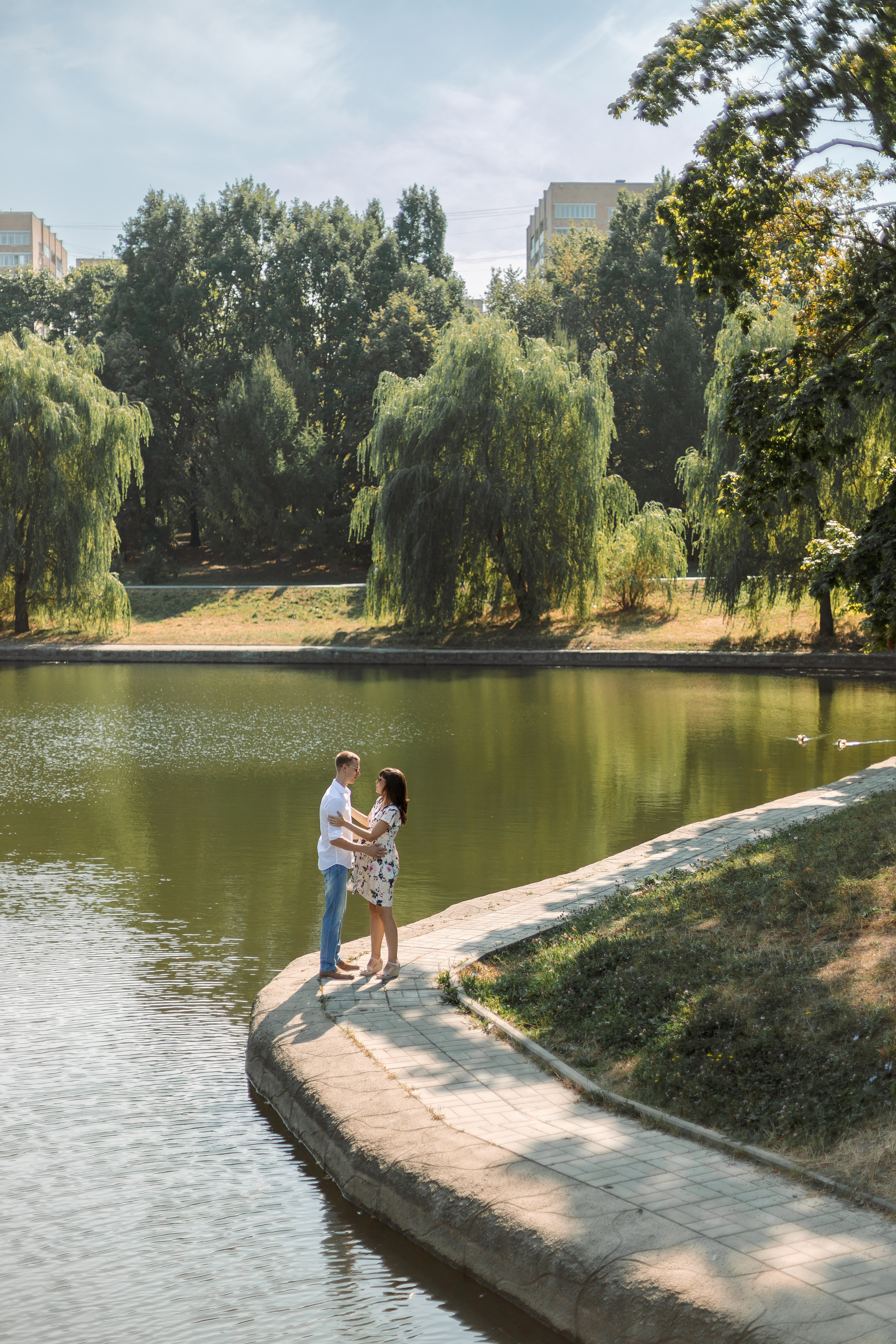 Фотосессия беременности в парке. Семейный Фотограф в Москве Евгения Симоненко