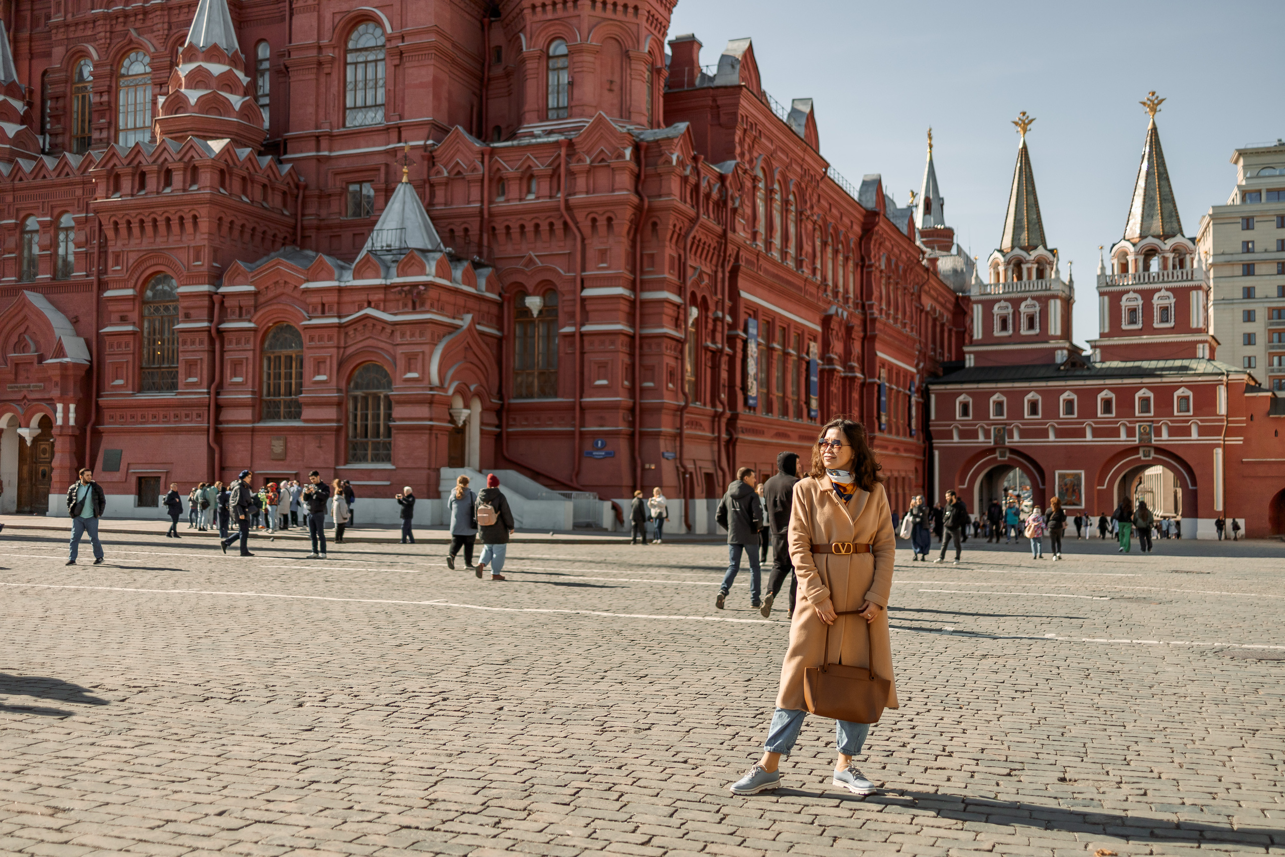 Прогулка по Красной Площади. Семейный Фотограф в Москве Евгения Симоненко