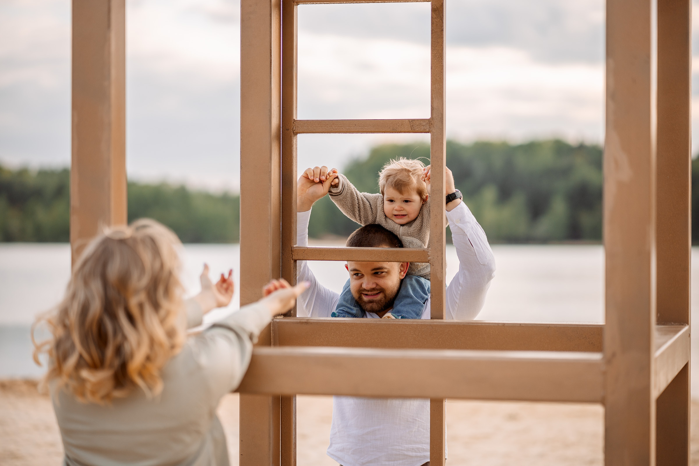 Семейная фотосессия на природе. Семейный Фотограф в Москве Евгения Симоненко