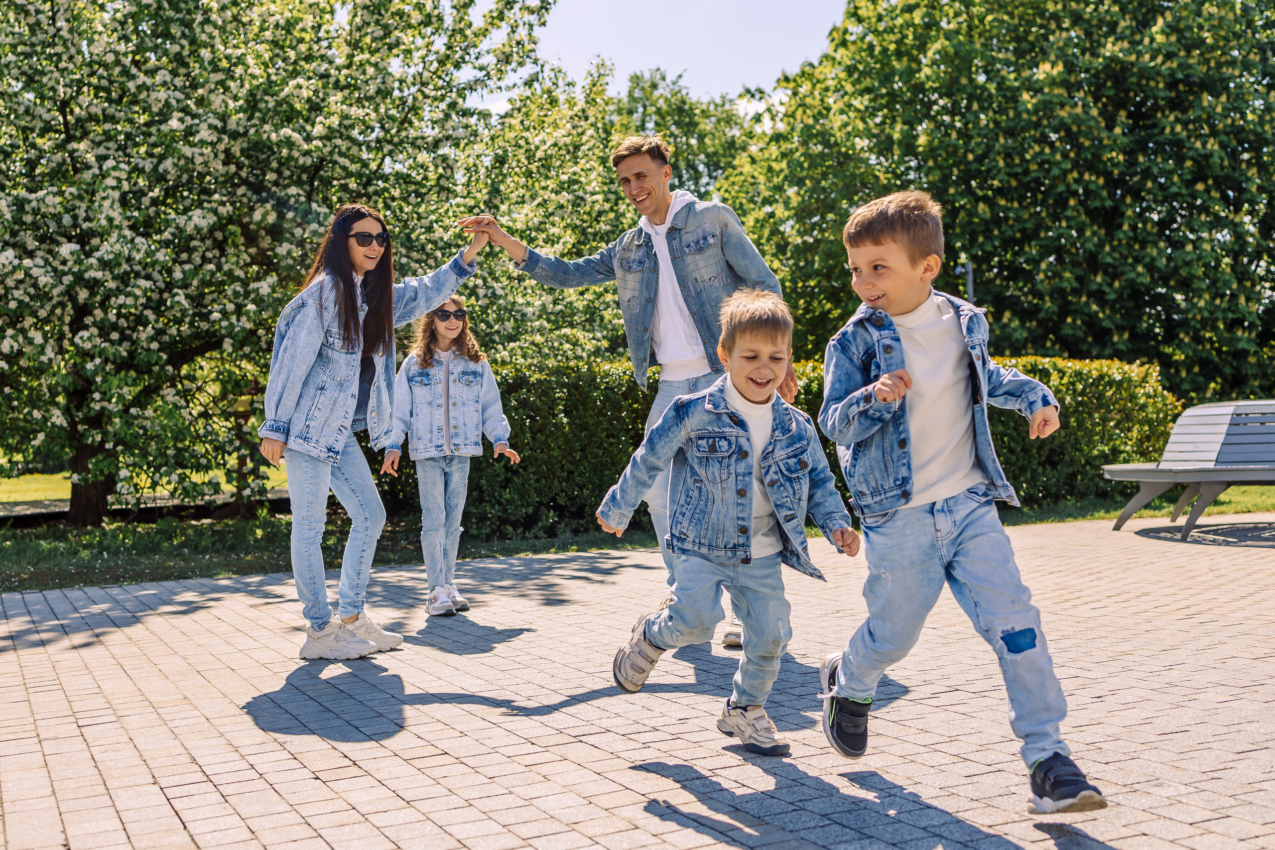 Семейная прогулка в парке Музеон