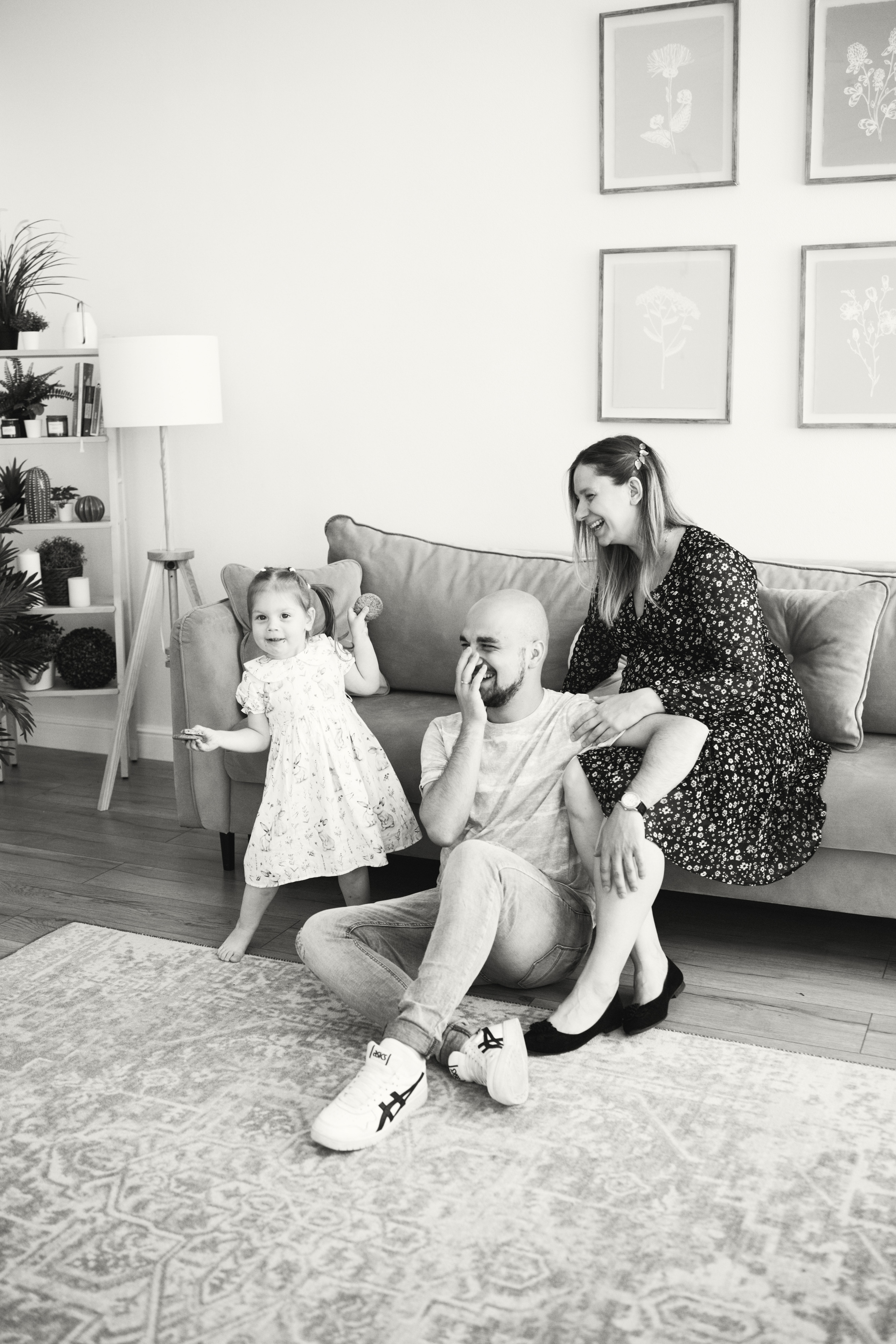 Семейная фотосессия в студии Москвы. Семейный Фотограф в Москве Евгения Симоненко