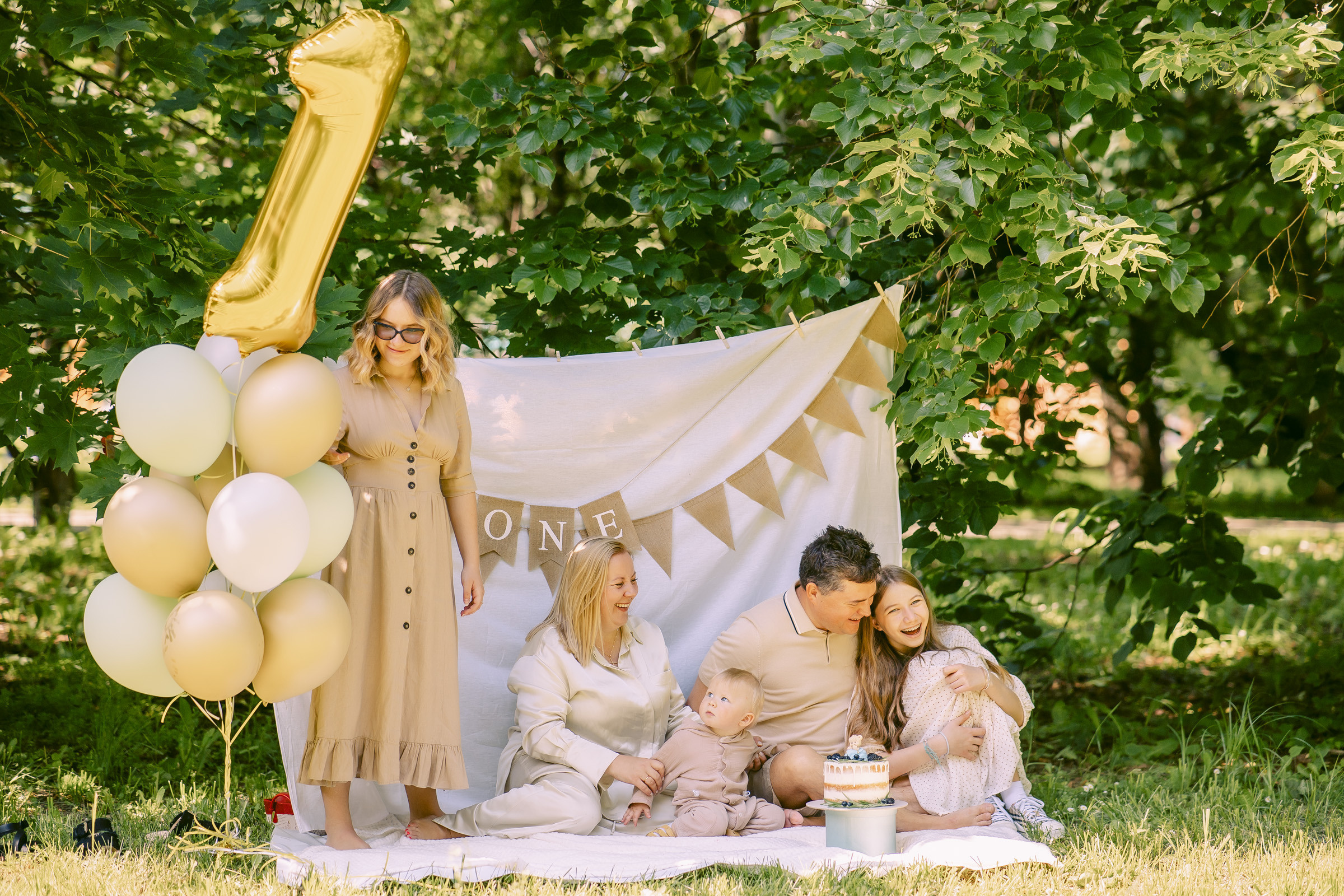 Альберту 1 год. Семейный Фотограф в Москве Евгения Симоненко