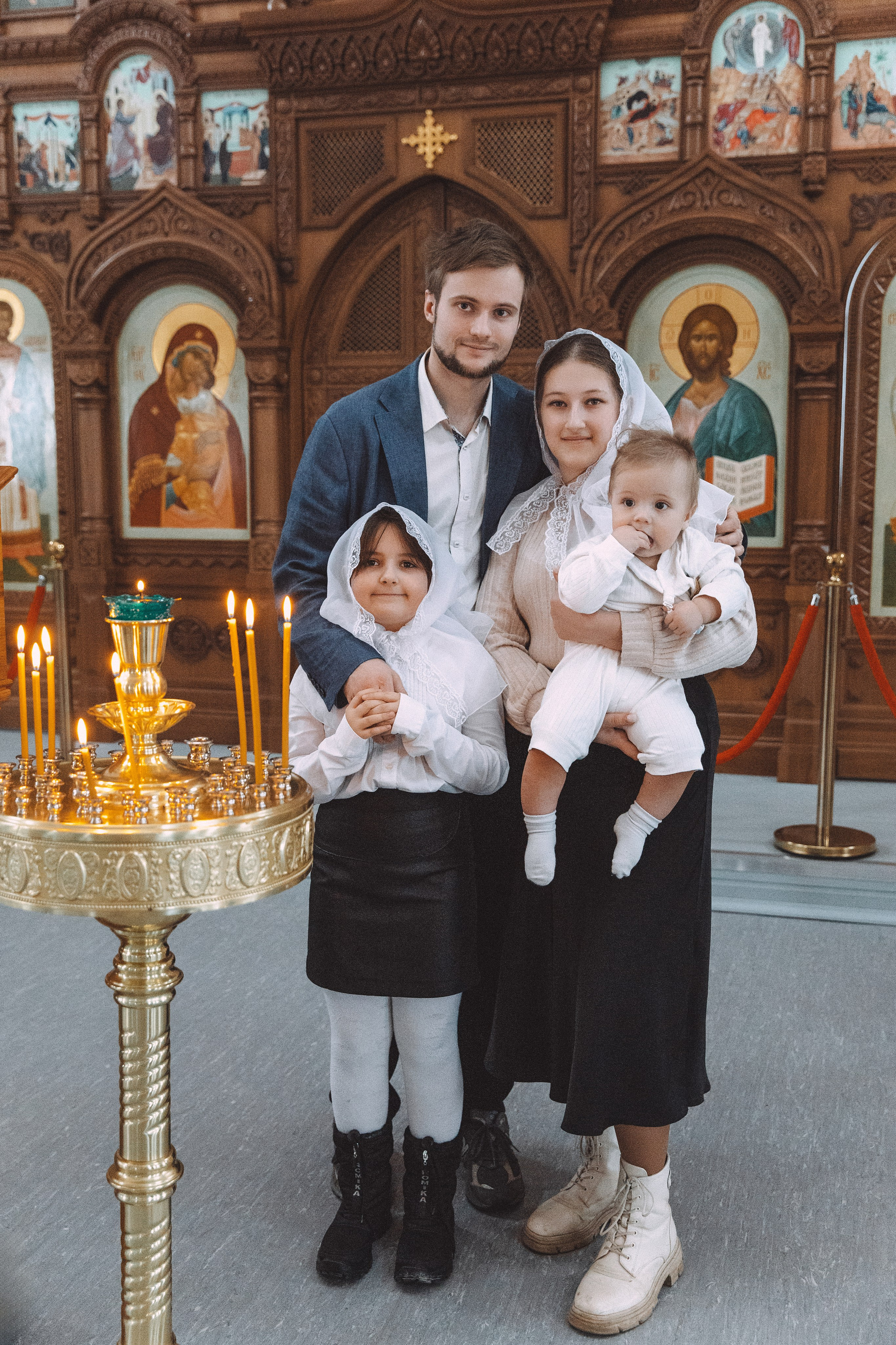 Крещение Михаила и Анастасии. Свадебный фотограф, Екатерина Малова. Фотосессии. Съемка в Спб и ЛО