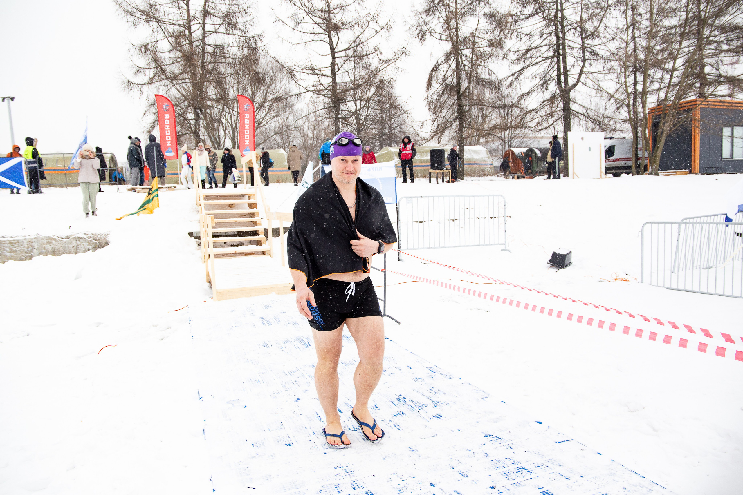 Моржи (спорт). Портретный фотограф в Москве Афанасьева Вера