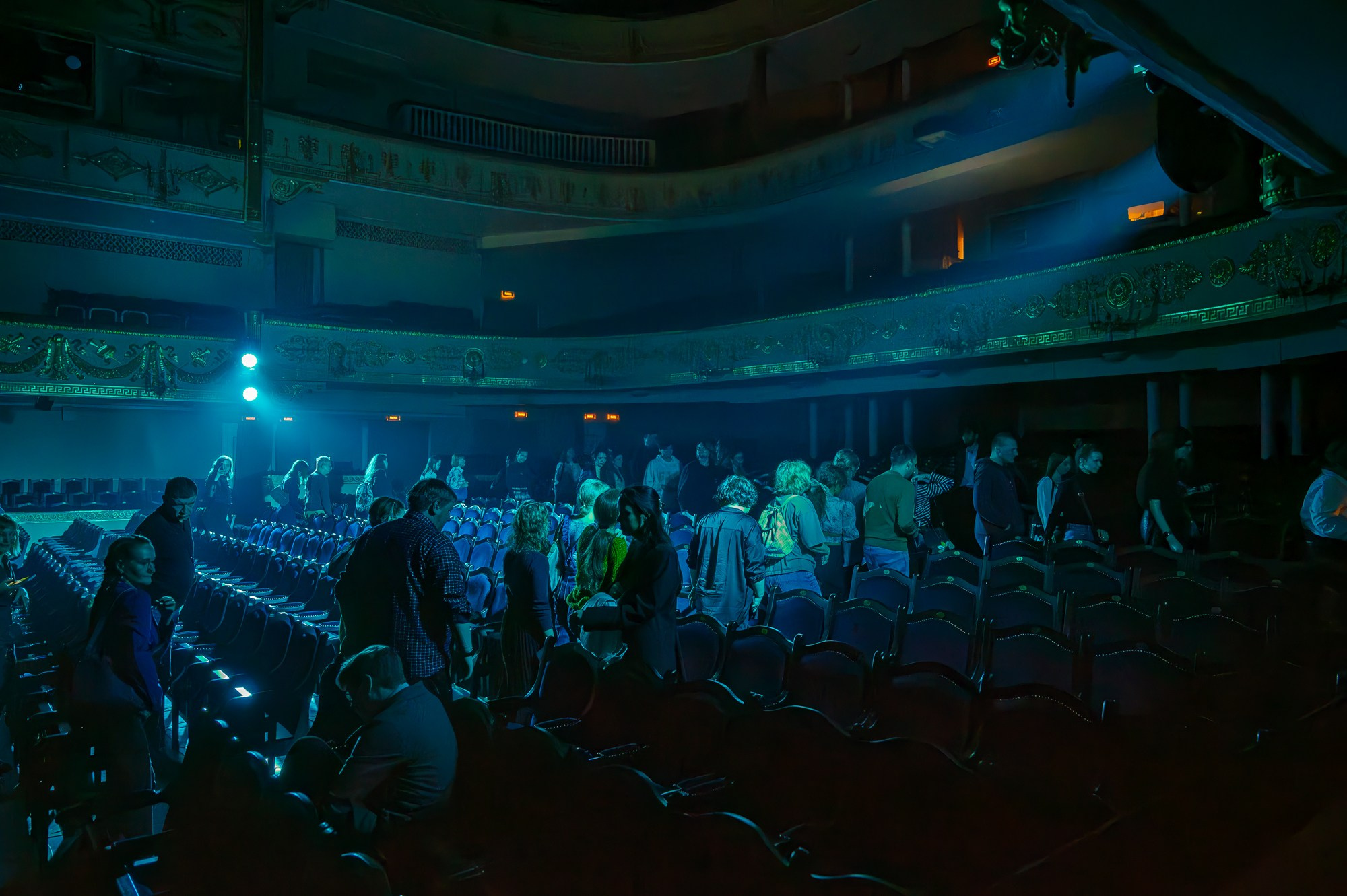 Репортажная съемка мероприятия «Ночь театров» в Московском театре оперетты. 2025. Фотограф Анна Мельникова | Москва