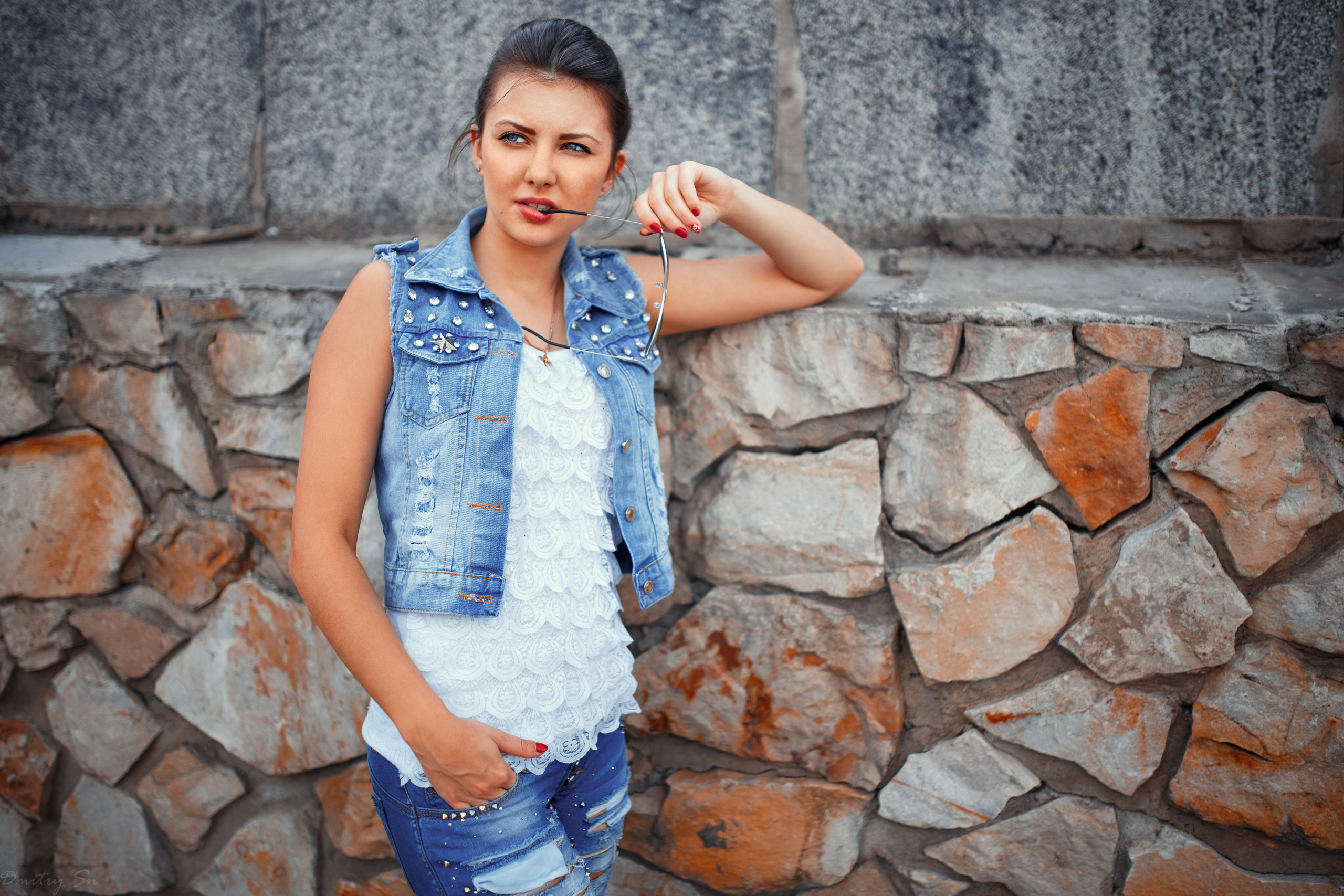 Съемка на набережной с Кристиной для «себя»