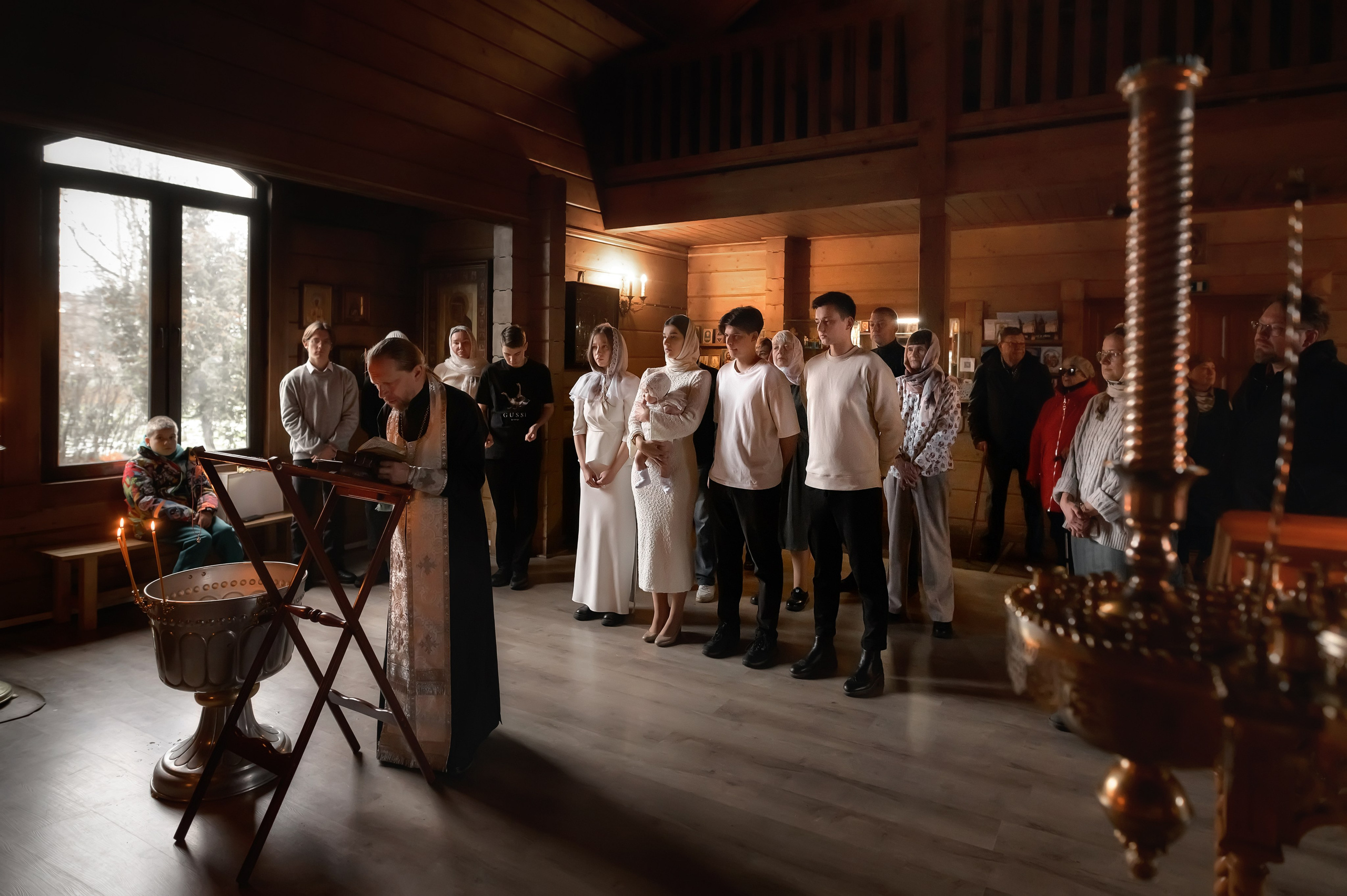 Храм свт. Николая Чудотворца на Долгоозерной. Фотограф на Крещение в Санкт-Петербурге