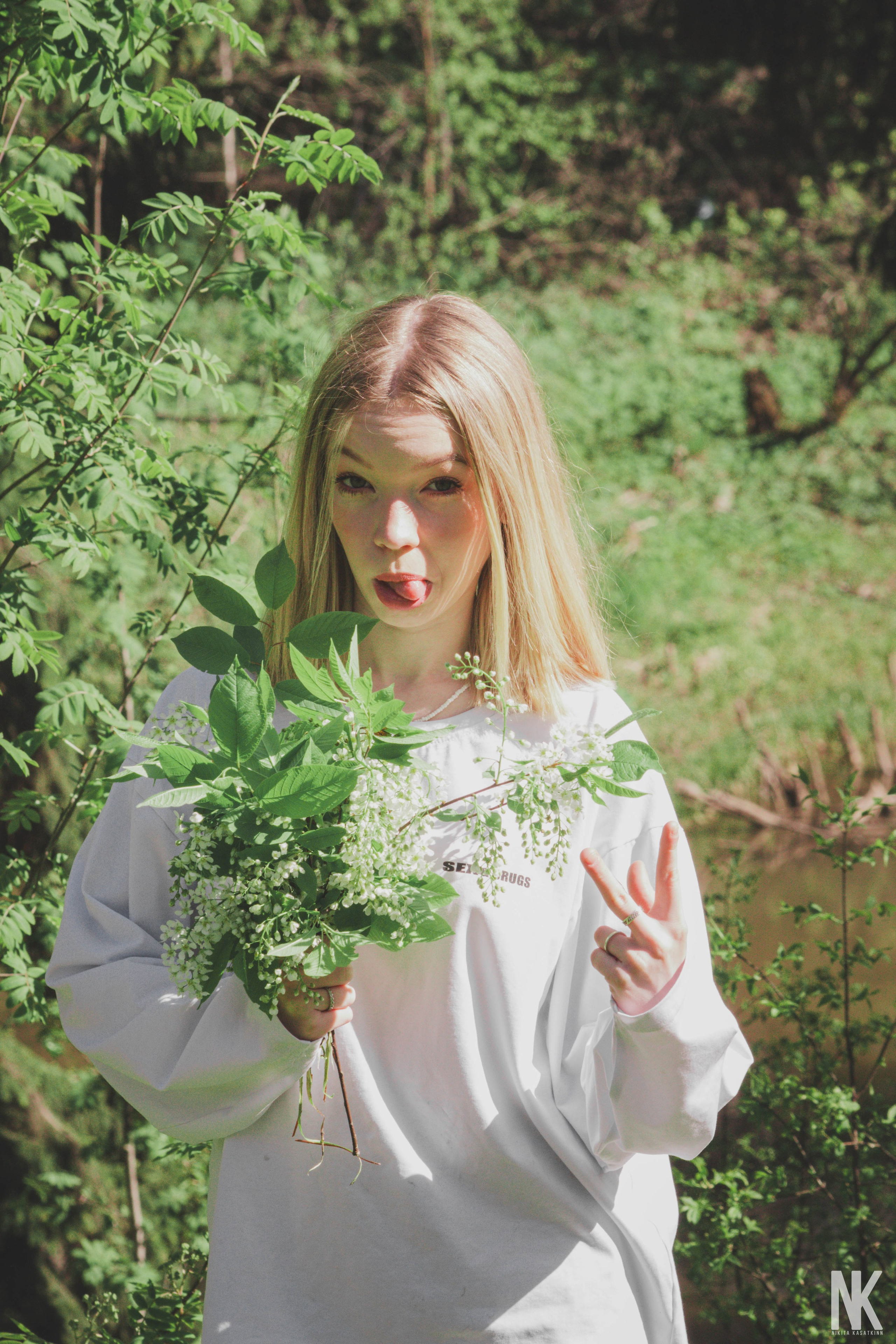 Саша. Фотосессия в лесу. Касаткин Никита. Фотограф