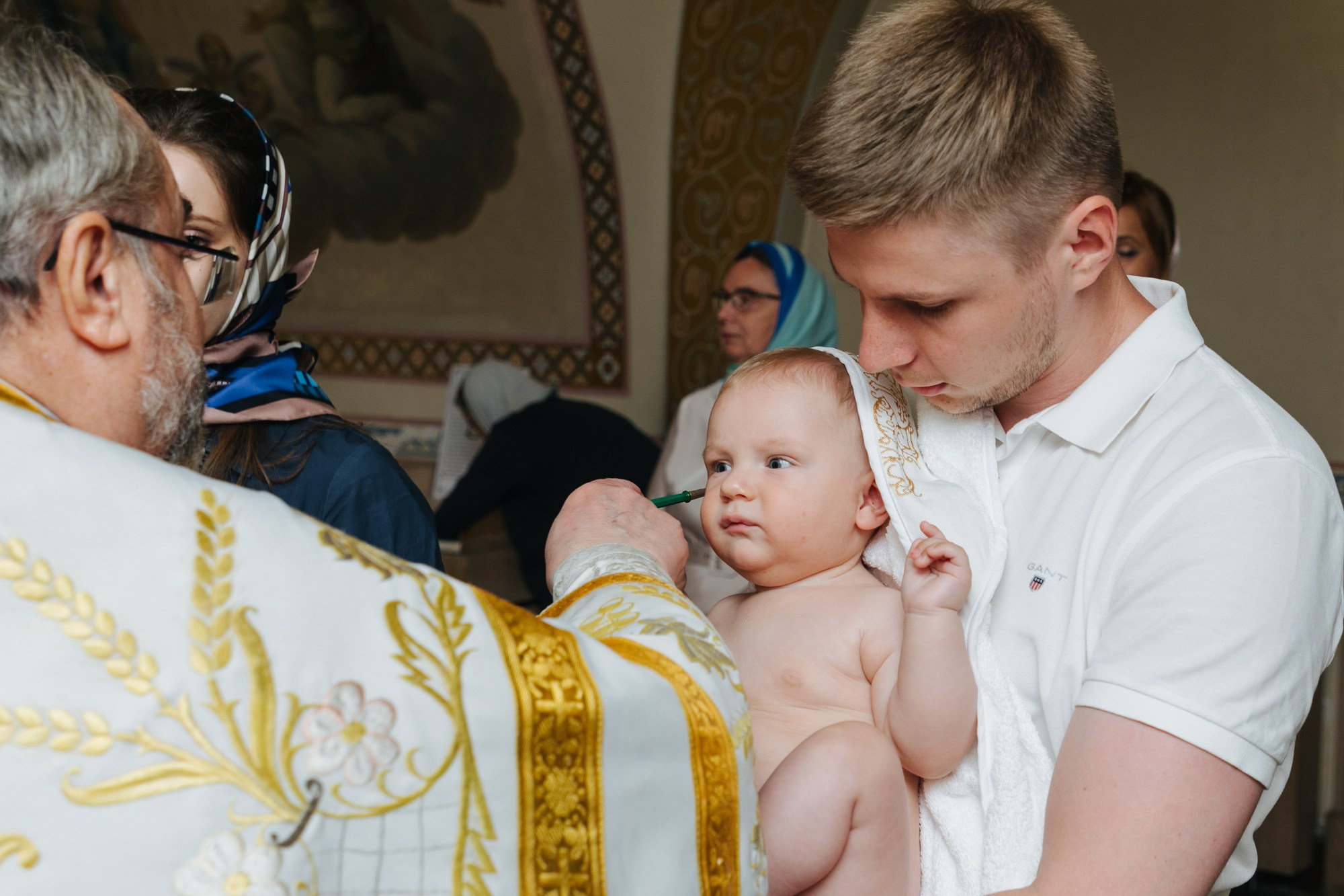 Крещение Троицкий собор Александро Невской лавры. Фотограф на крещение в Санкт Петербурге