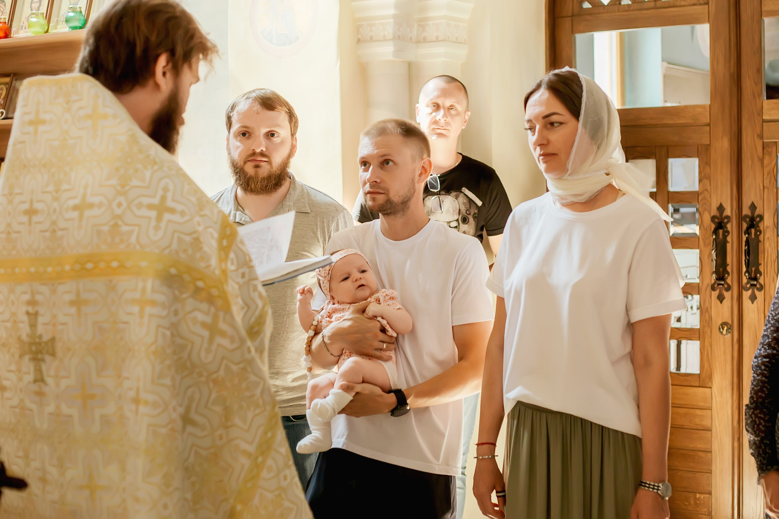 Крещение Валерии. Школьный и детский фотограф Старожилово