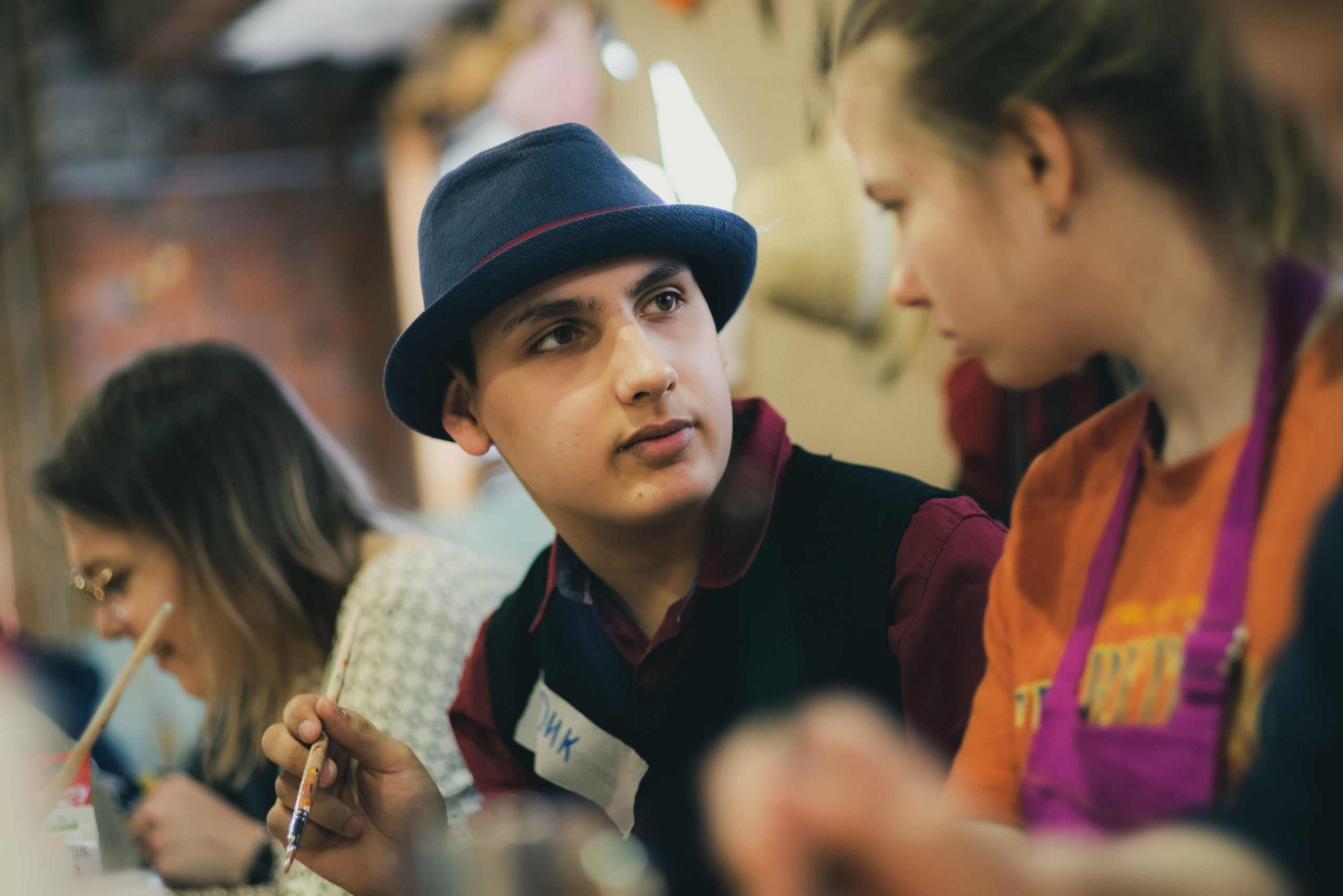 Волонтерский праздник для детей-даунов, Тверская 15, Москва