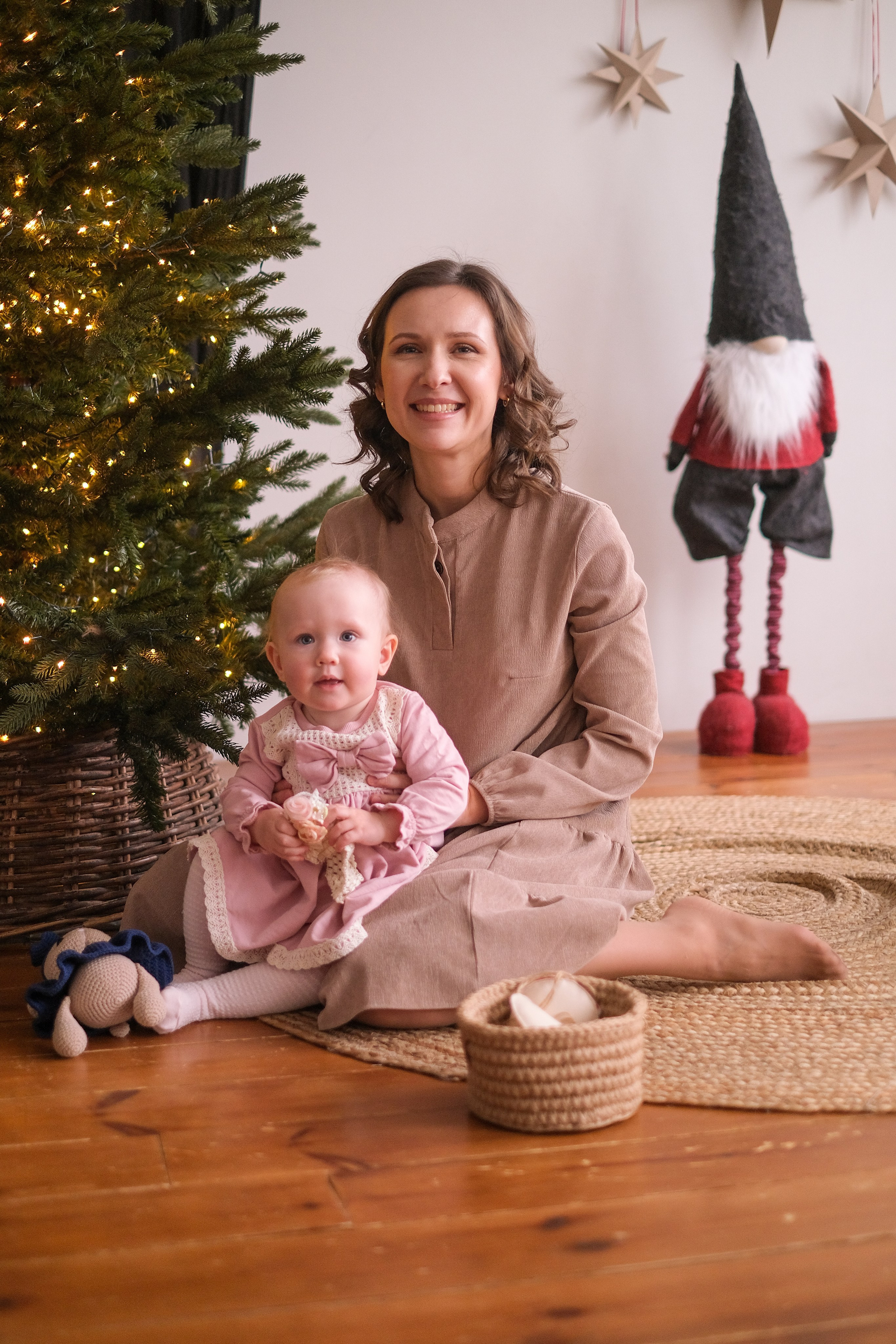 Елена и Ника. Семейный детский ньюборн фотограф в Москве Марта Петрова