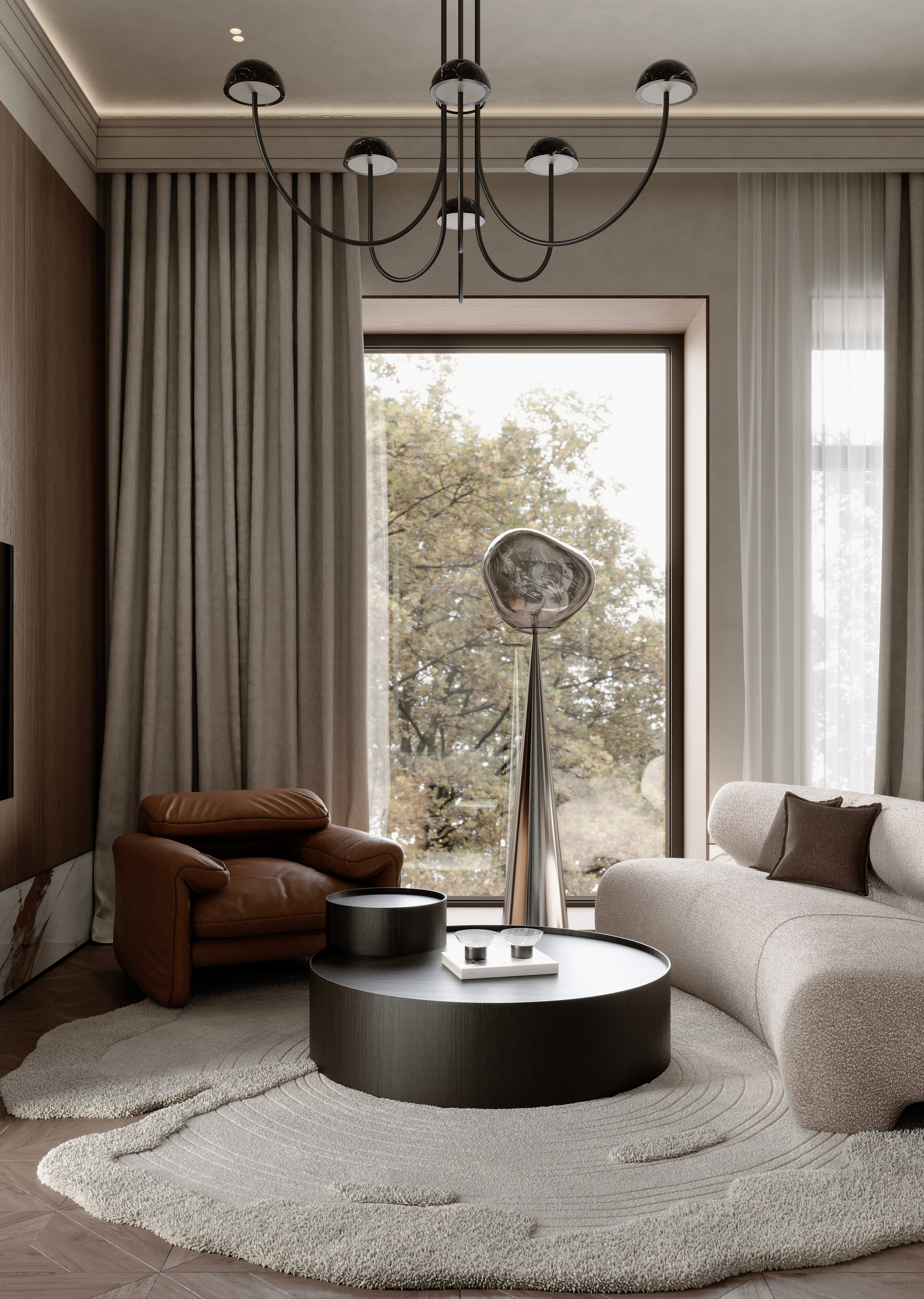 Living room | CASA_TREDISI. Середа Юлия | 3D-визуализатор жилых и коммерческих интерьеров