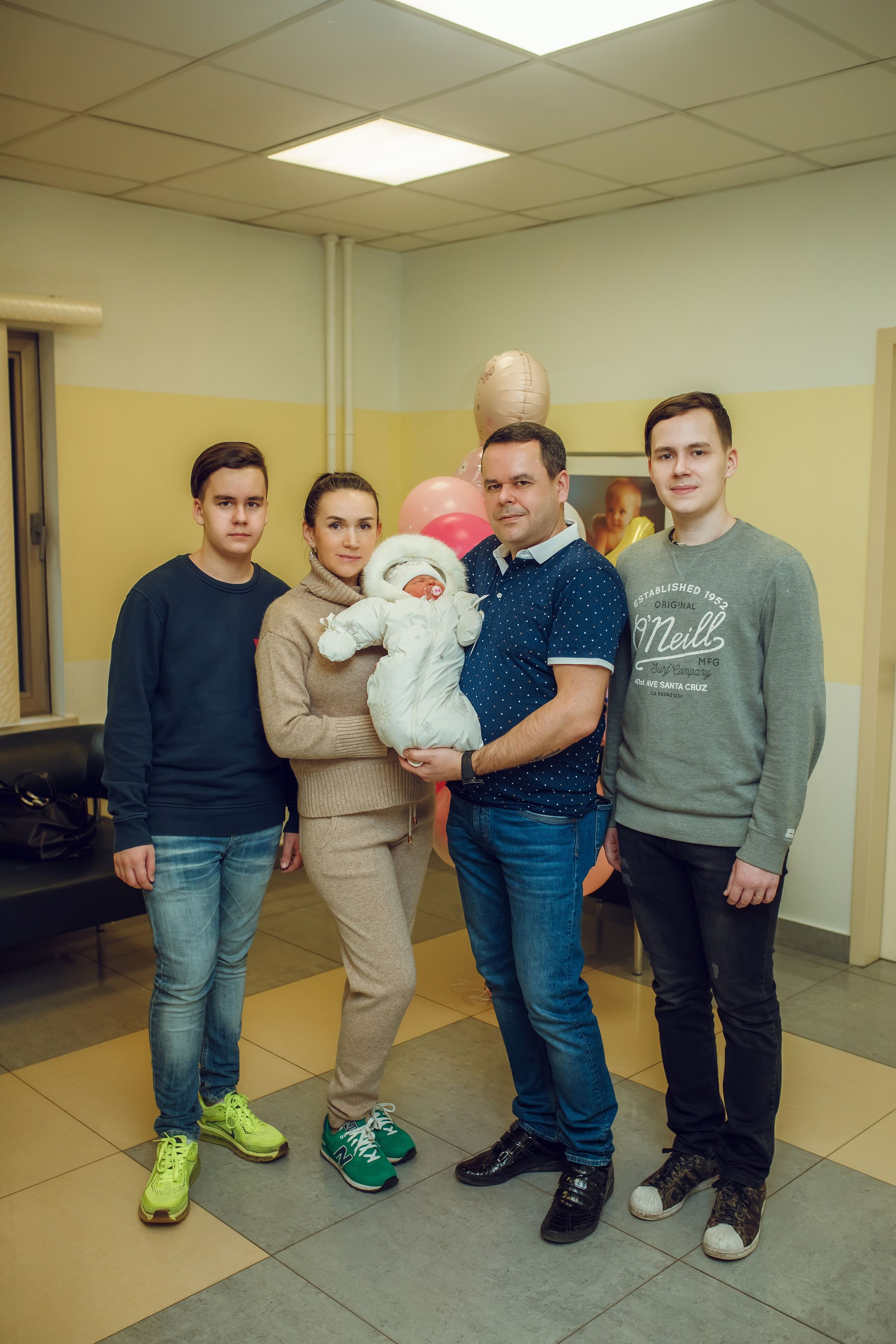 Выписка Николь. Фотограф на Крещение, семейный фотограф в Москве