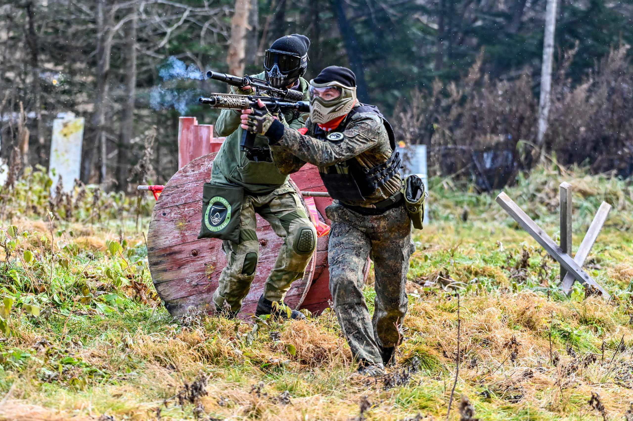 Пейнтбол. Фоторепортажи Сахалина