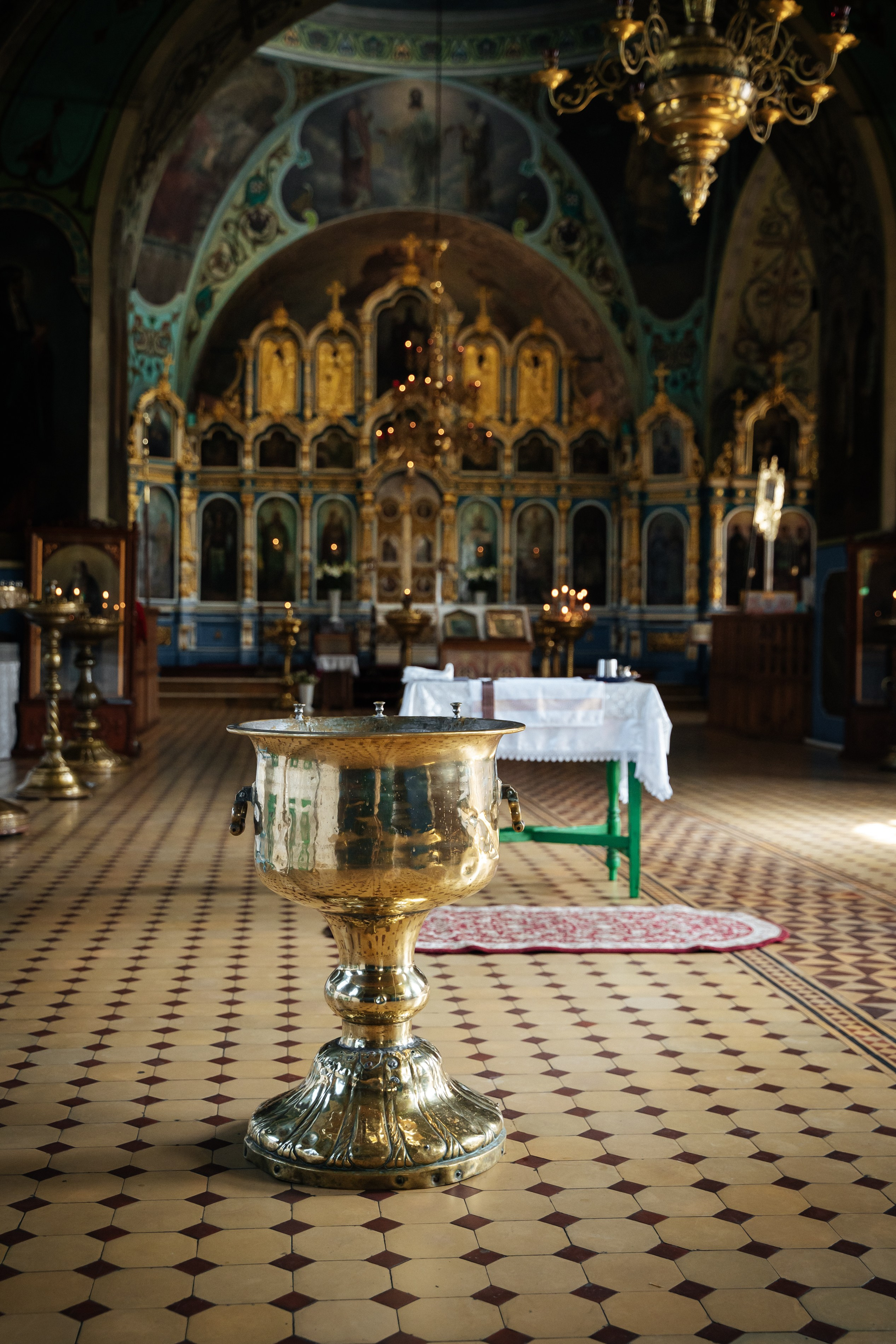 Крещение Агаты. Главная