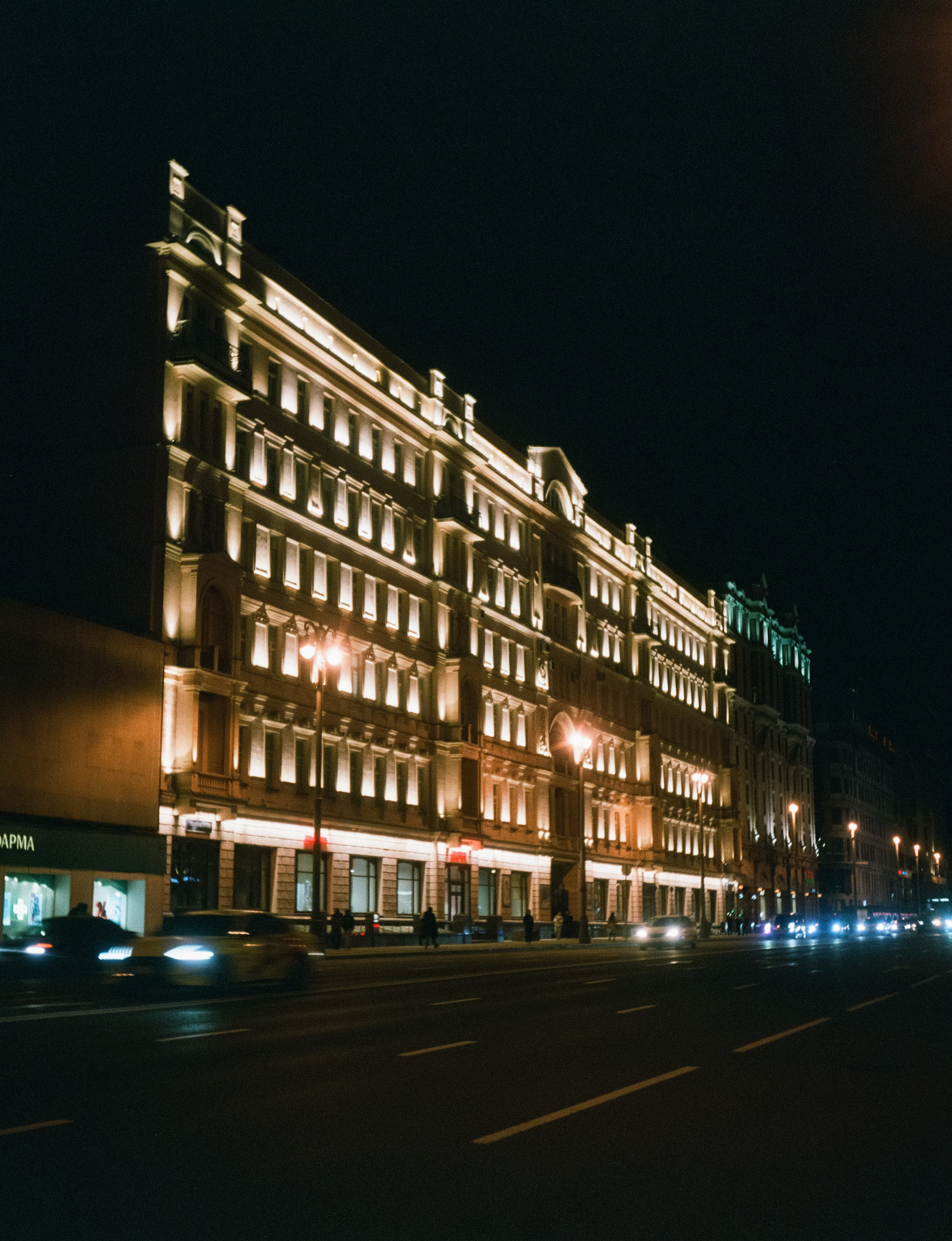 Благовещенский переулок, апрель 2024 года / Konica Pearl II