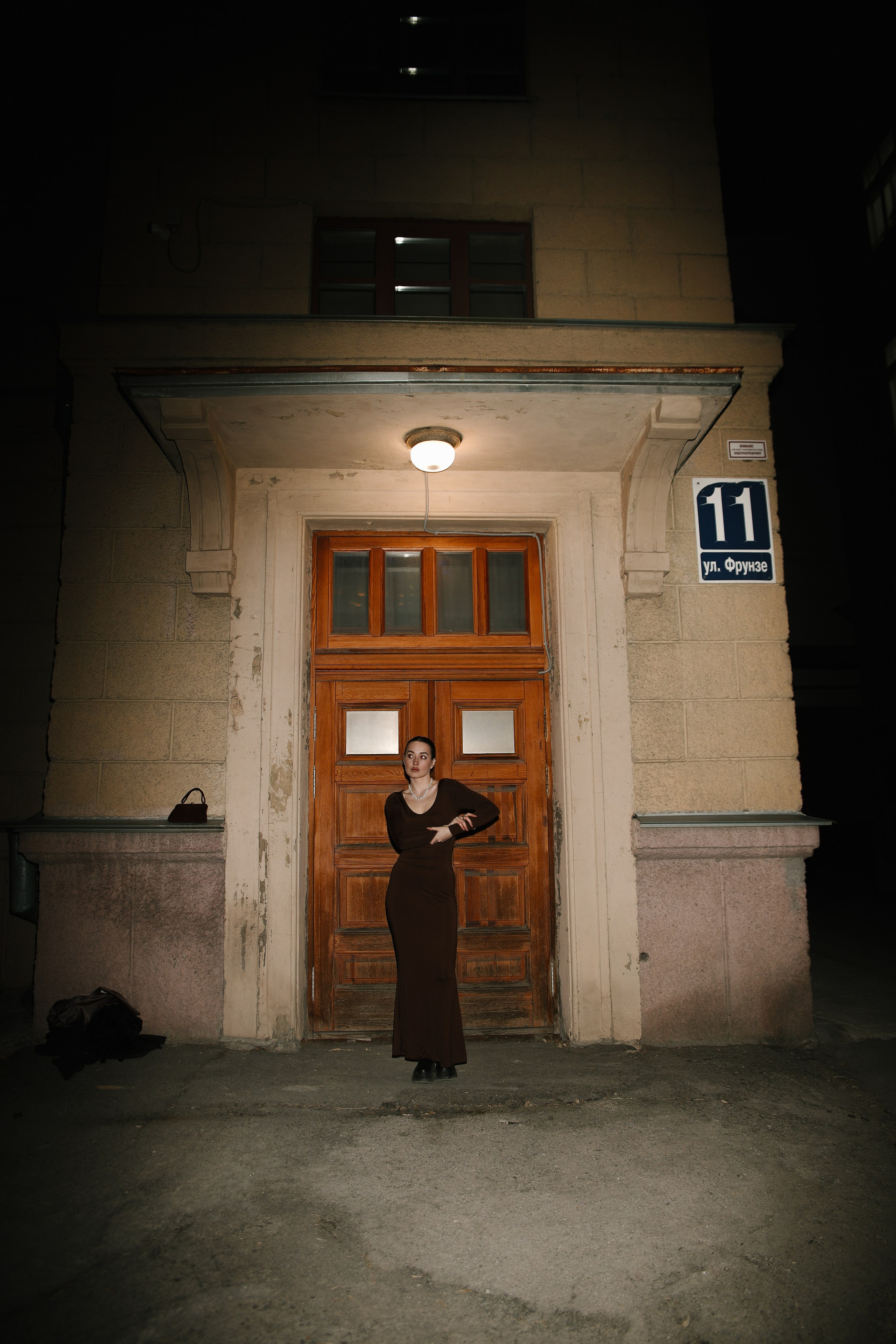 Ночная прогулки. Индивидуальный фотограф Новосибирск Настя