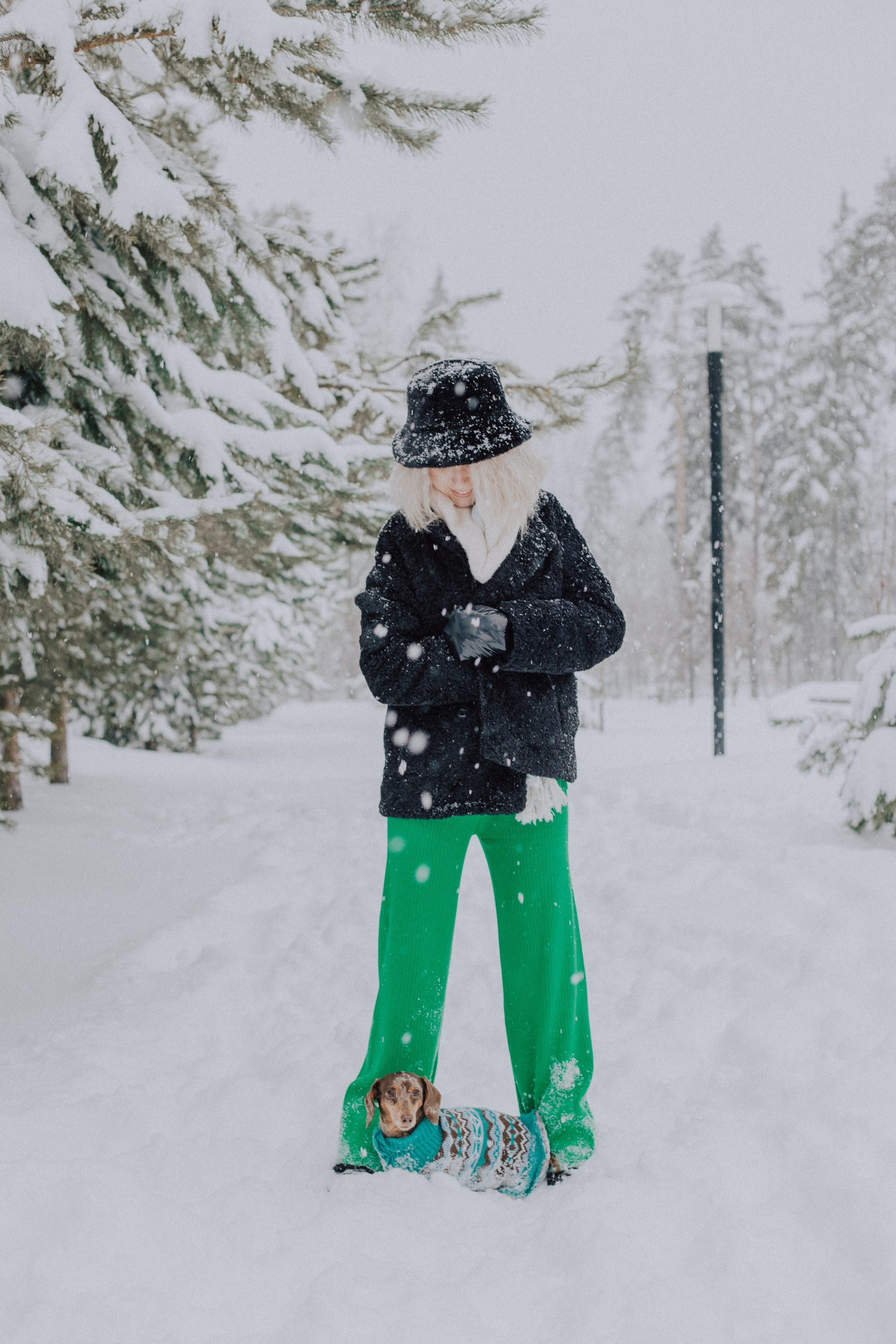 Winter. «A pet». Фотограф Москва / Балашиха