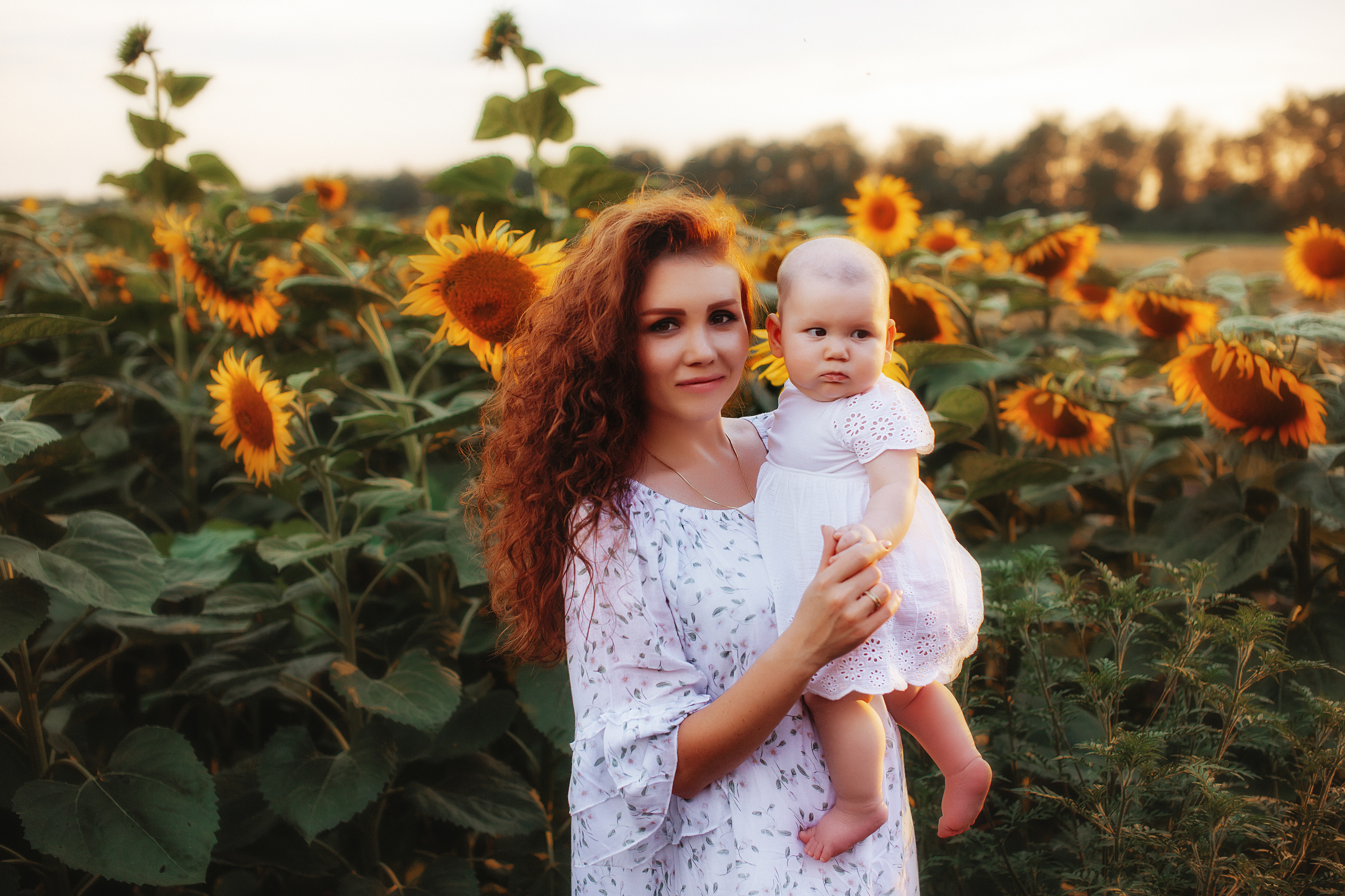 Семейная в подсолнухах. Свадебный и семейный фотограф/видеограф в Краснодаре Наталья Осинская