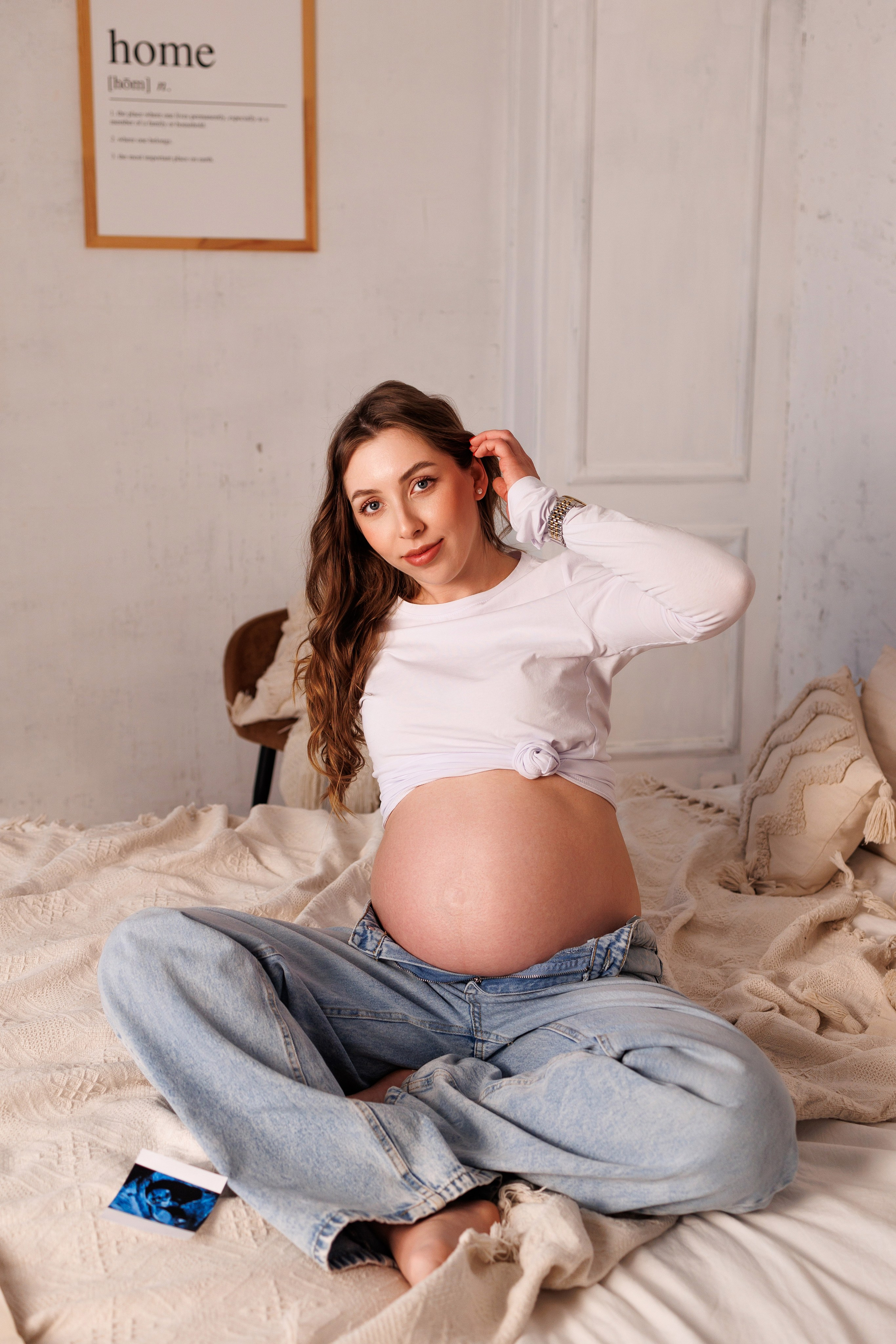 Фотосессия беременности Сергиев Посад. Фотограф Марина Побединская