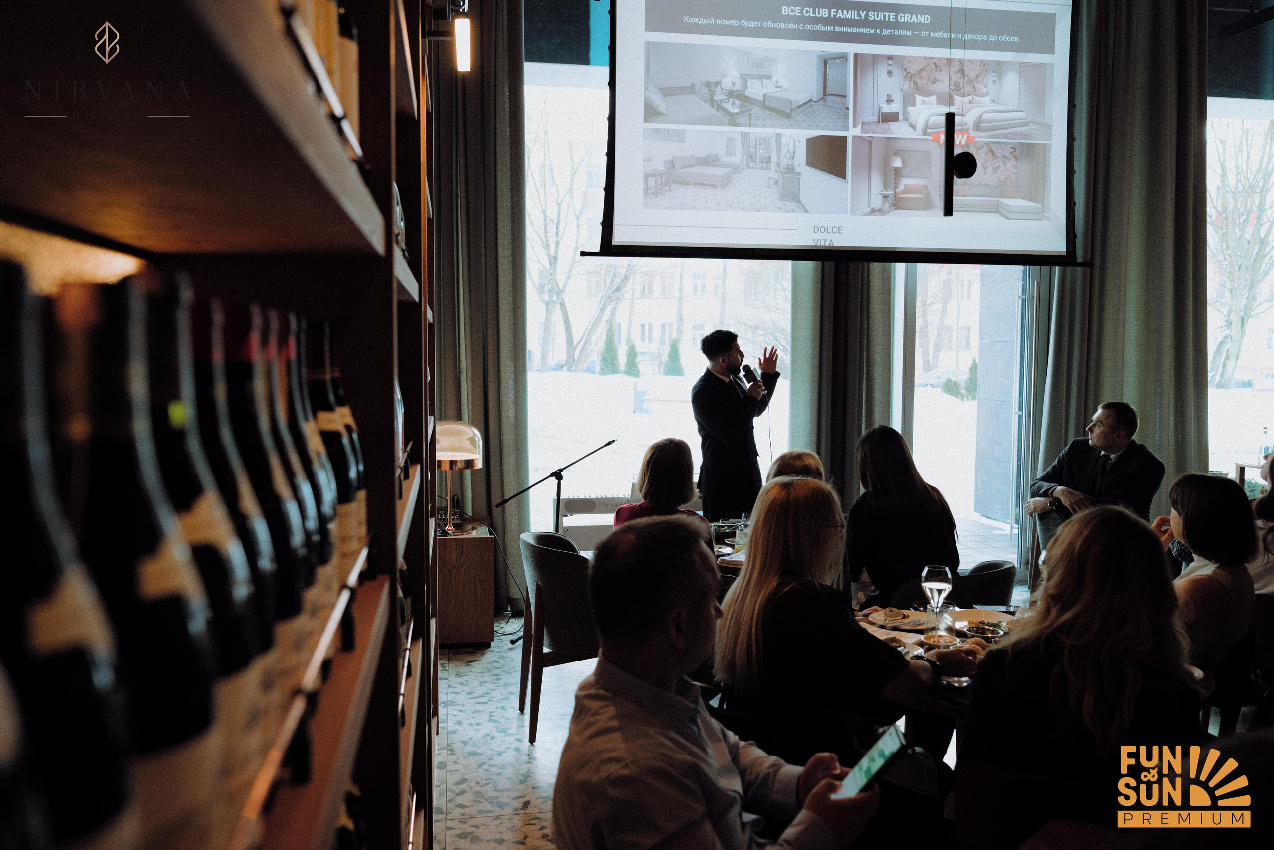 Nirvana hotels / FUN&SUN бранч — презентация. Фотограф в Минске