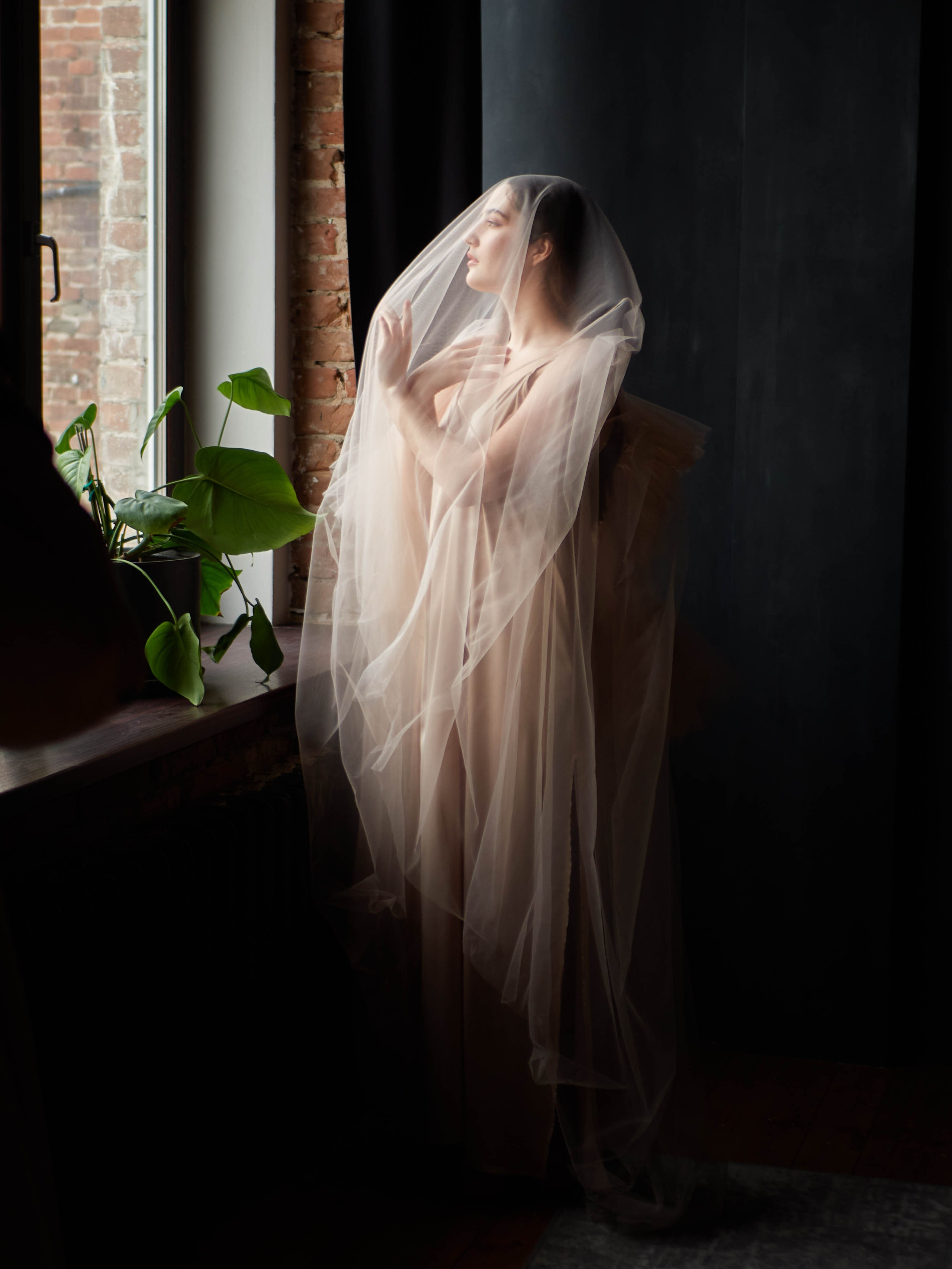 Нежная фотосессия с естественном светом